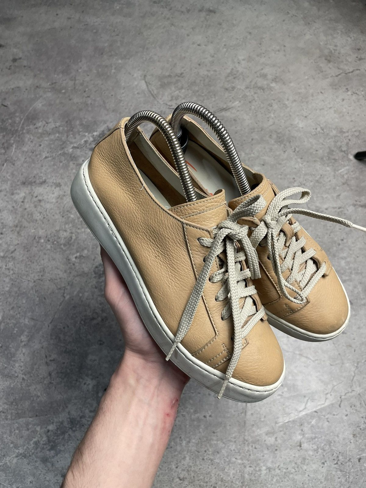 Santoni Santoni Leather Low Top shoes size EU37 Size US 7 / IT 37 - 2 Thumbnail