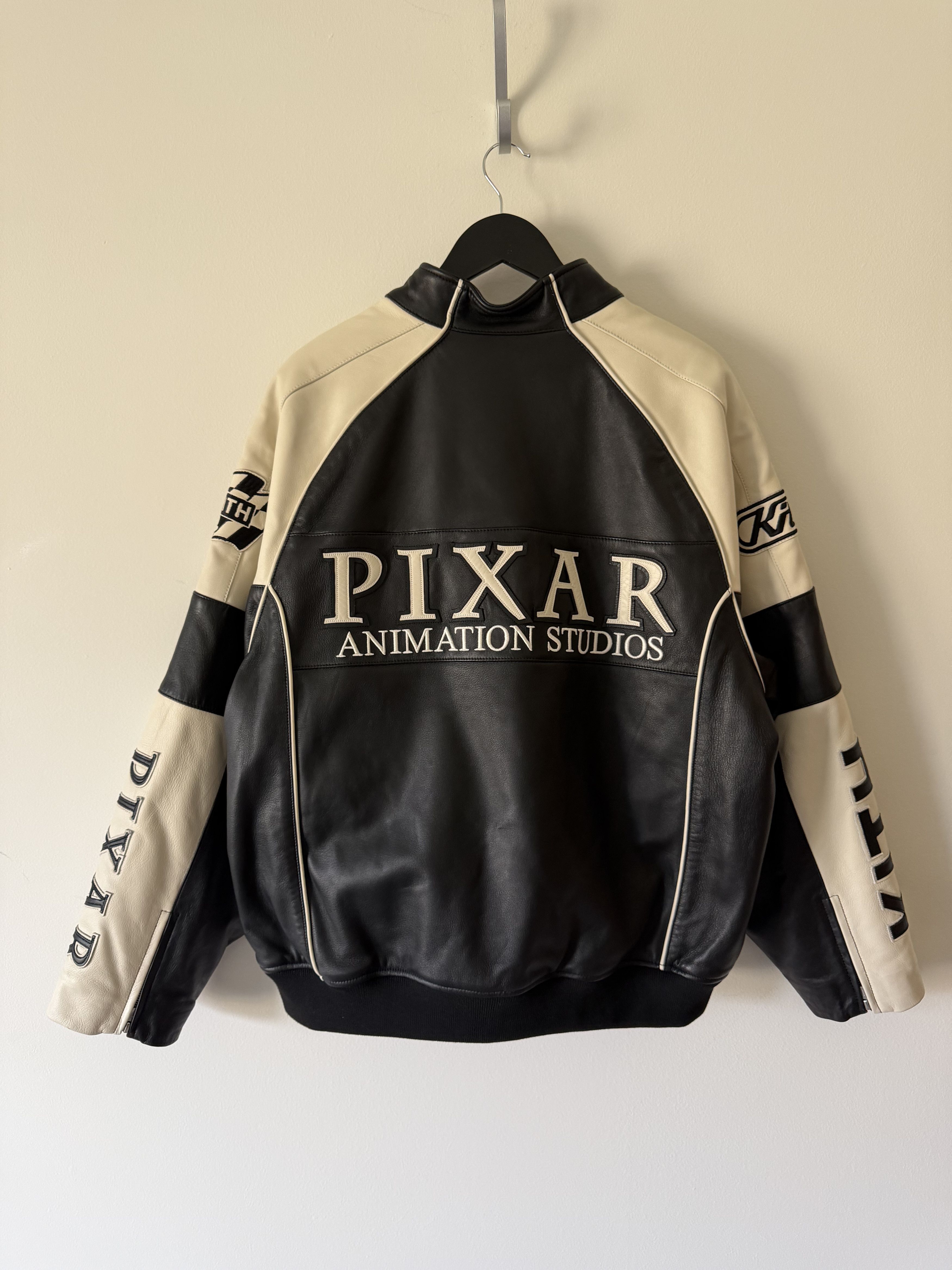 Disney × Kith Kith Disney Pixar Dejean Leather Jacket in Black Size US XL / EU 56 / 4 - 8 Thumbnail