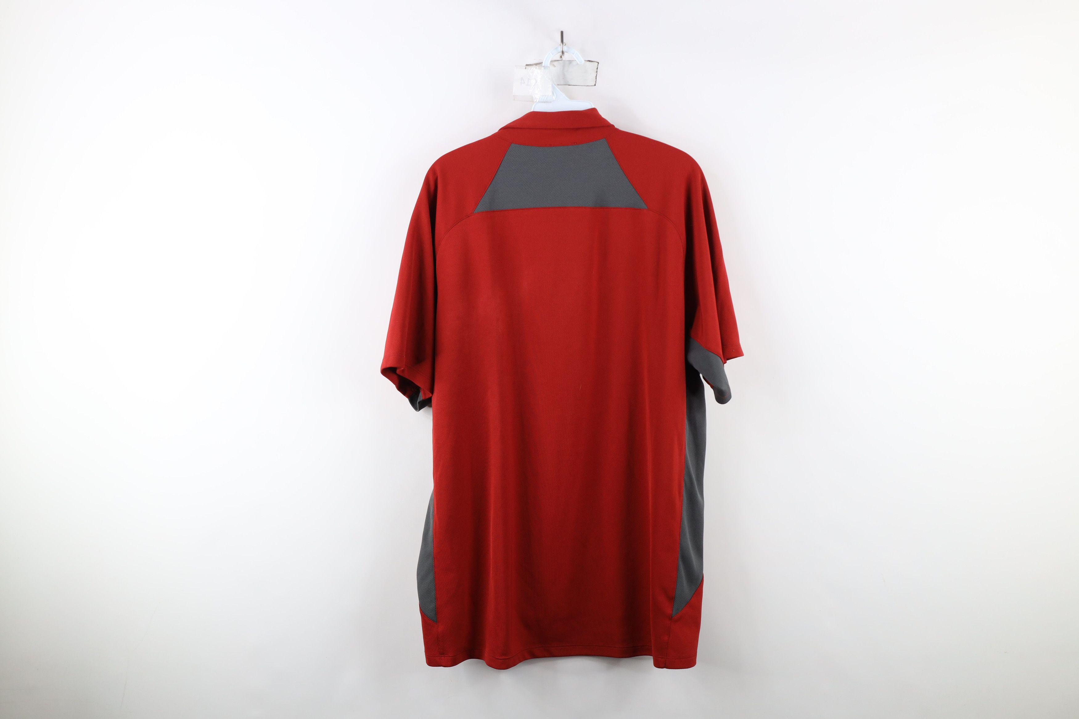 The North Face × Vintage Vintage The North Face Collared Knit Golf Polo Shirt Red Size US XL / EU 56 / 4 - 13 Thumbnail