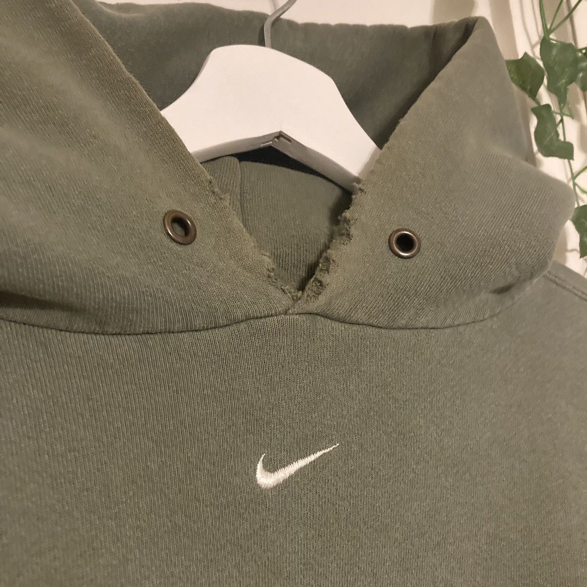 Nike Vintage 90s Made in USA Center Swoosh Hoodie Size US XXL / EU 58 / 5 - 5 Thumbnail