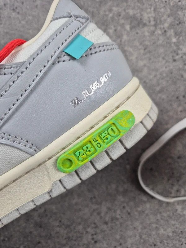 Nike Nike Dunk Low Men's Off-White Running Sneakers Shoes Size 41 Size US 8 / EU 41 - 5 Thumbnail