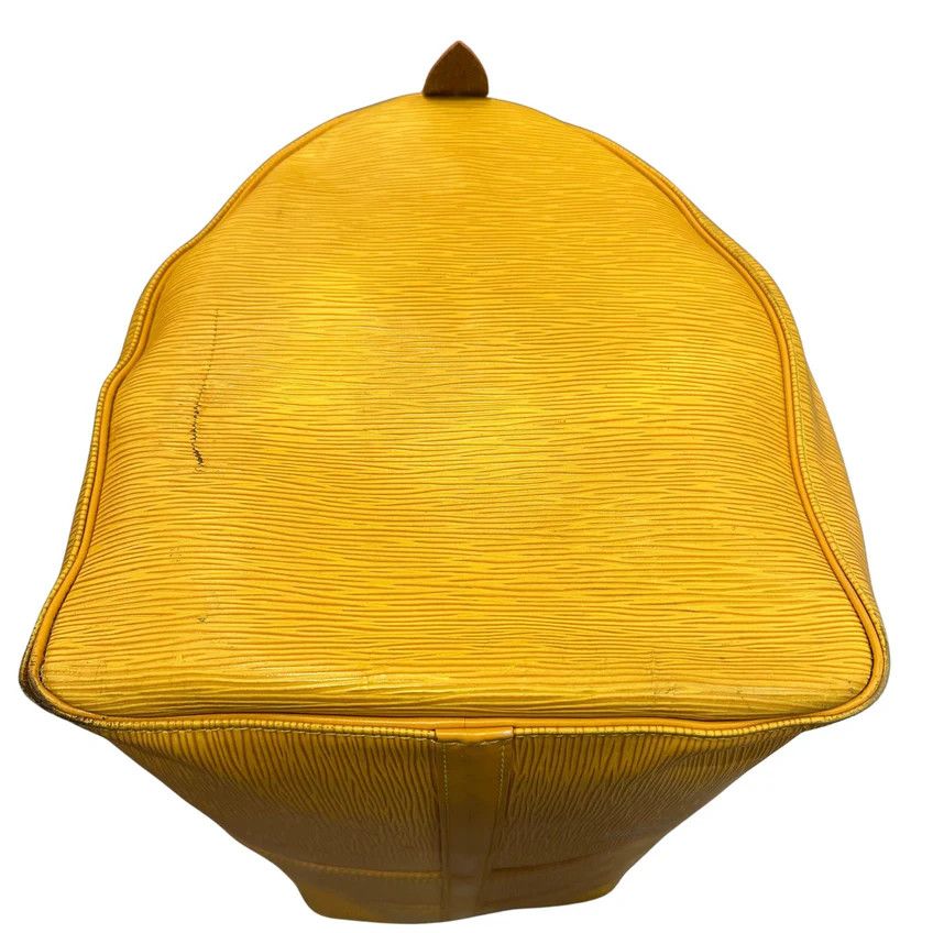 Louis Vuitton Louis Vuitton Keepall 55 Travel Bag Yellow Epi Leather Size ONE SIZE - 6 Thumbnail