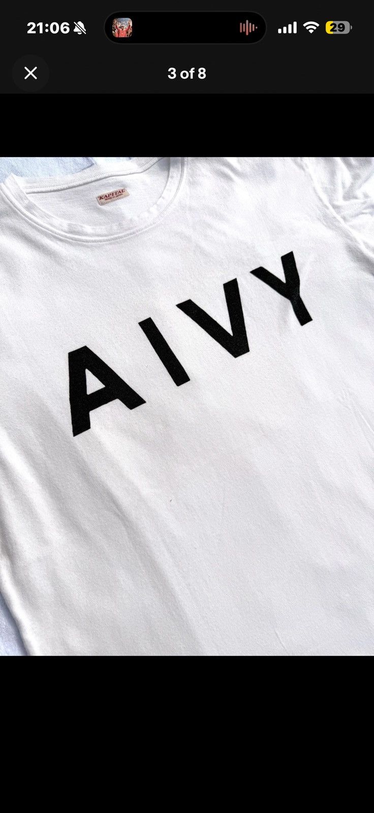 Kapital KAPITAL VINTAGE AIVY T SHIRT SIZE 4 (XL) Size US XL / EU 56 / 4 - 3 Thumbnail