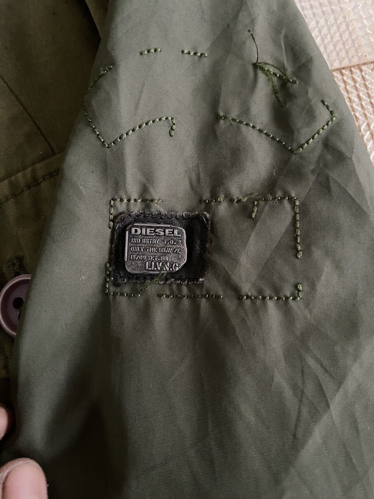 Diesel × Vintage Vintage diesel parka jacket Size US S / EU 44-46 / 1 - 13 Thumbnail
