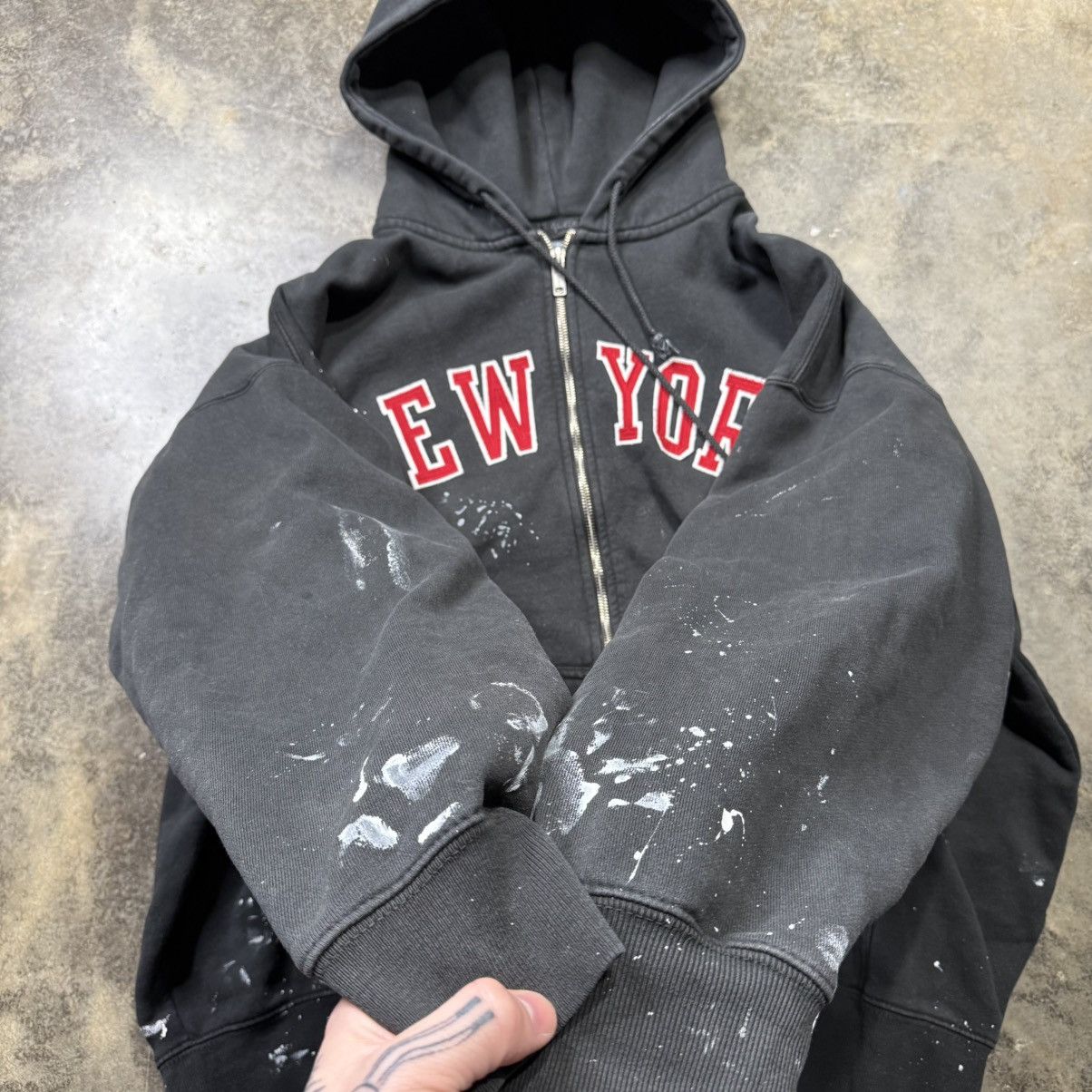 Vintage black baggy new york city painter zip up hoodie Size US XL / EU 56 / 4 - 5 Thumbnail