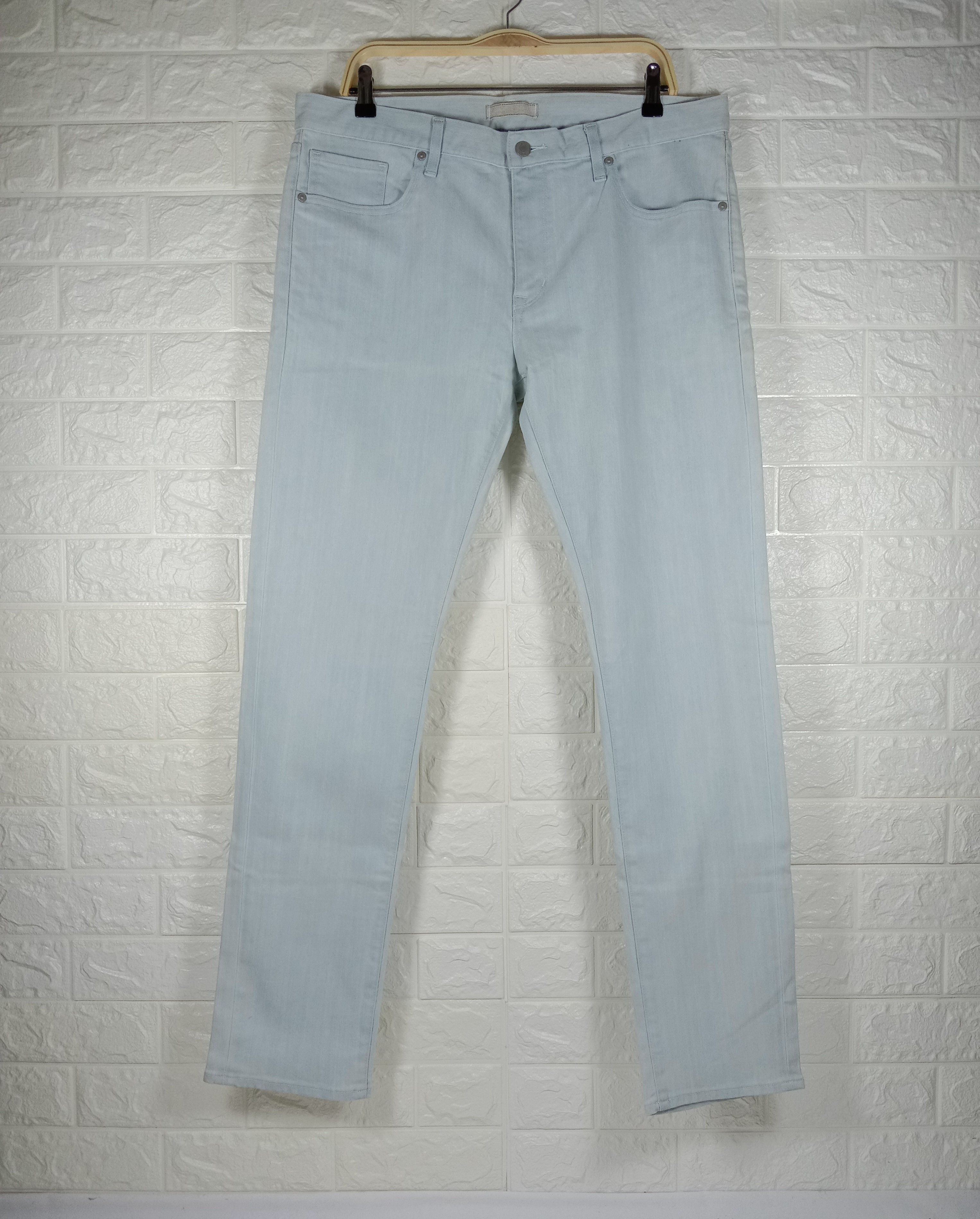 Japanese Brand Japanese Uniqlo Kaihara Denim Tapered Skinny Jeans Size US 36 / EU 52 - 5 Thumbnail
