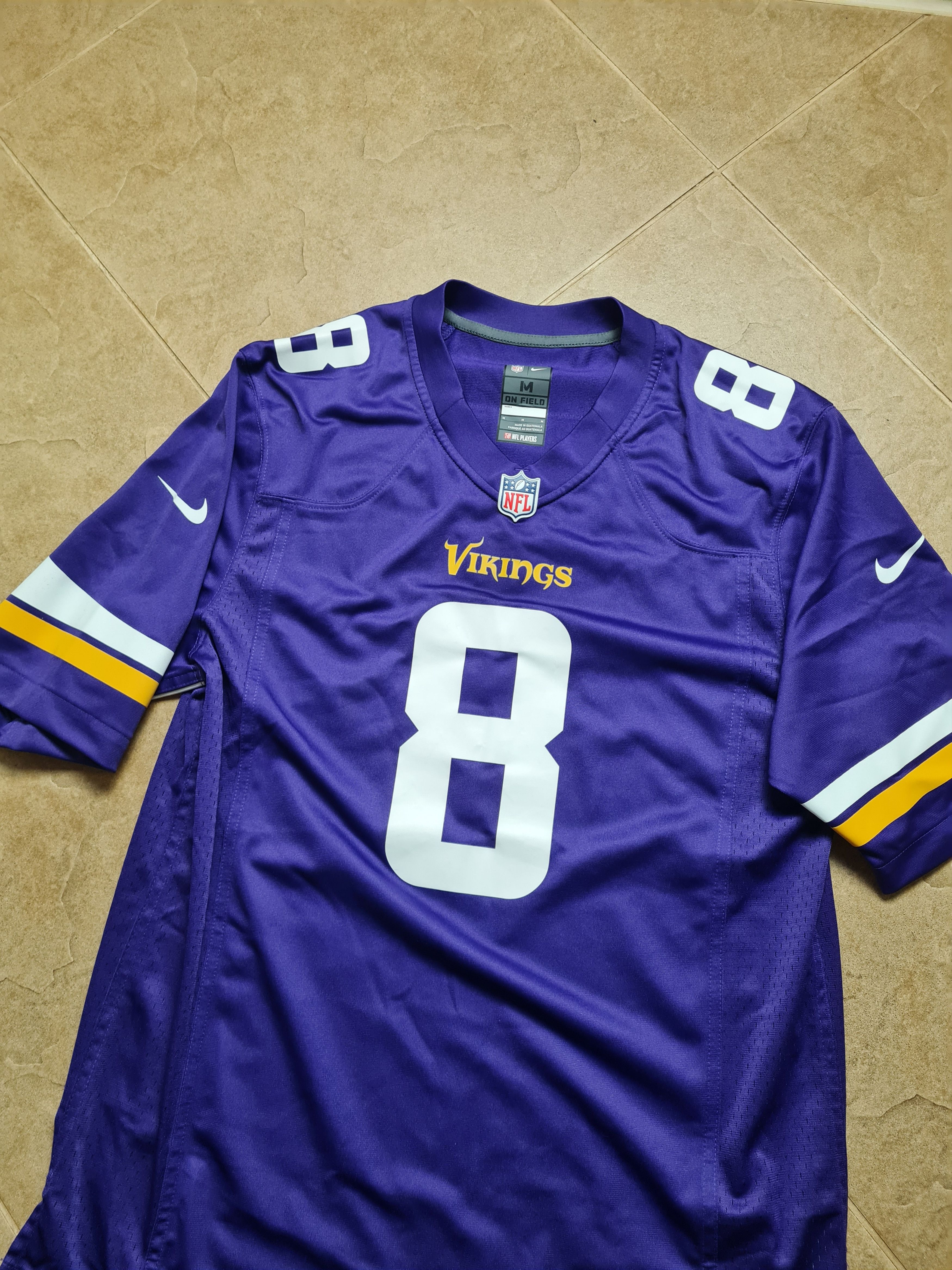 Nike Nike Jersey Shirt NFL USA Minnesota Vikings Sam Bradford #8 Size US M / EU 48-50 / 2 - 5 Thumbnail
