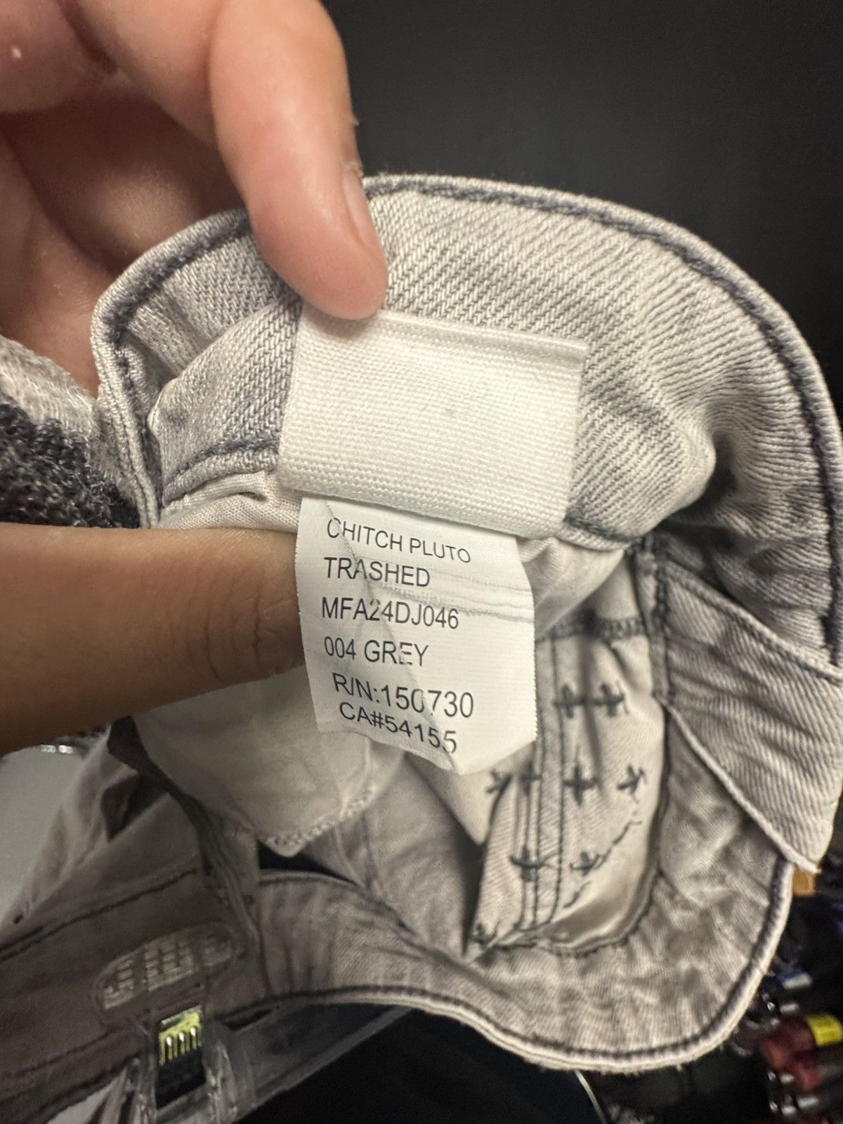 Ksubi Ksubi Chitch Pluto Trashed Grey Size US 32 / EU 48 - 4 Thumbnail