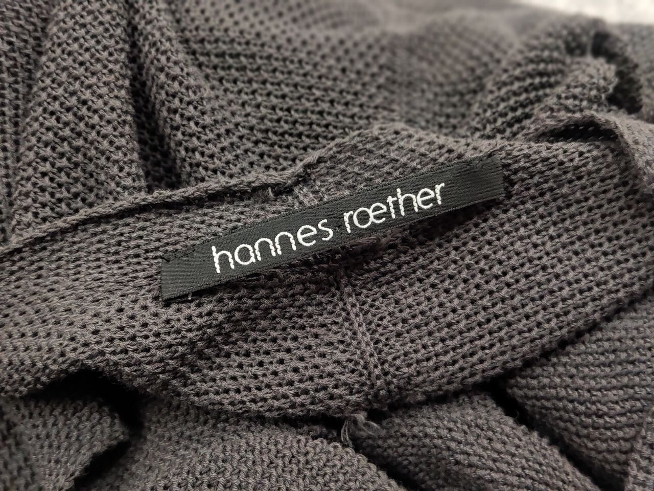 hannes roether Hannes Roether Design Gray Light Long sleeve Wrap Cardigan Size M / US 6-8 / IT 42-44 - 17 Thumbnail