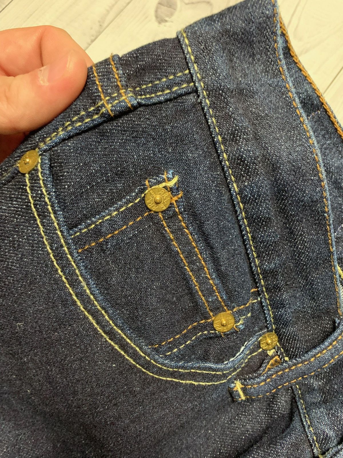 Vintage Polo Ralph Lauren woman’s denim jeans embroidered size 28 Size 28" / US 6 / IT 42 - 7 Thumbnail