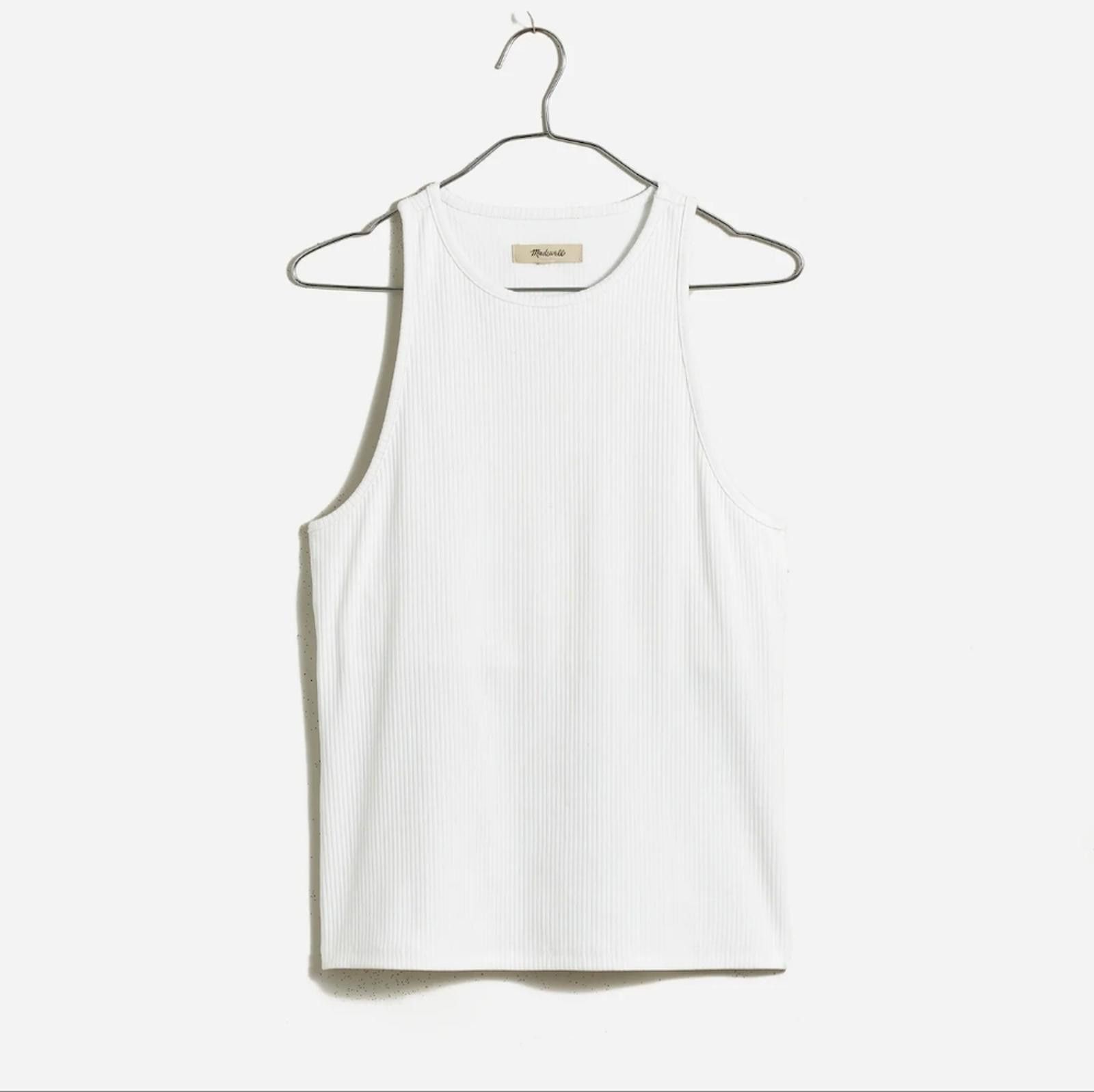 Madewell Madewell Highneck Tank in Sleekhold XS Size XS / US 0-2 / IT 36-38 - 1 Thumbnail