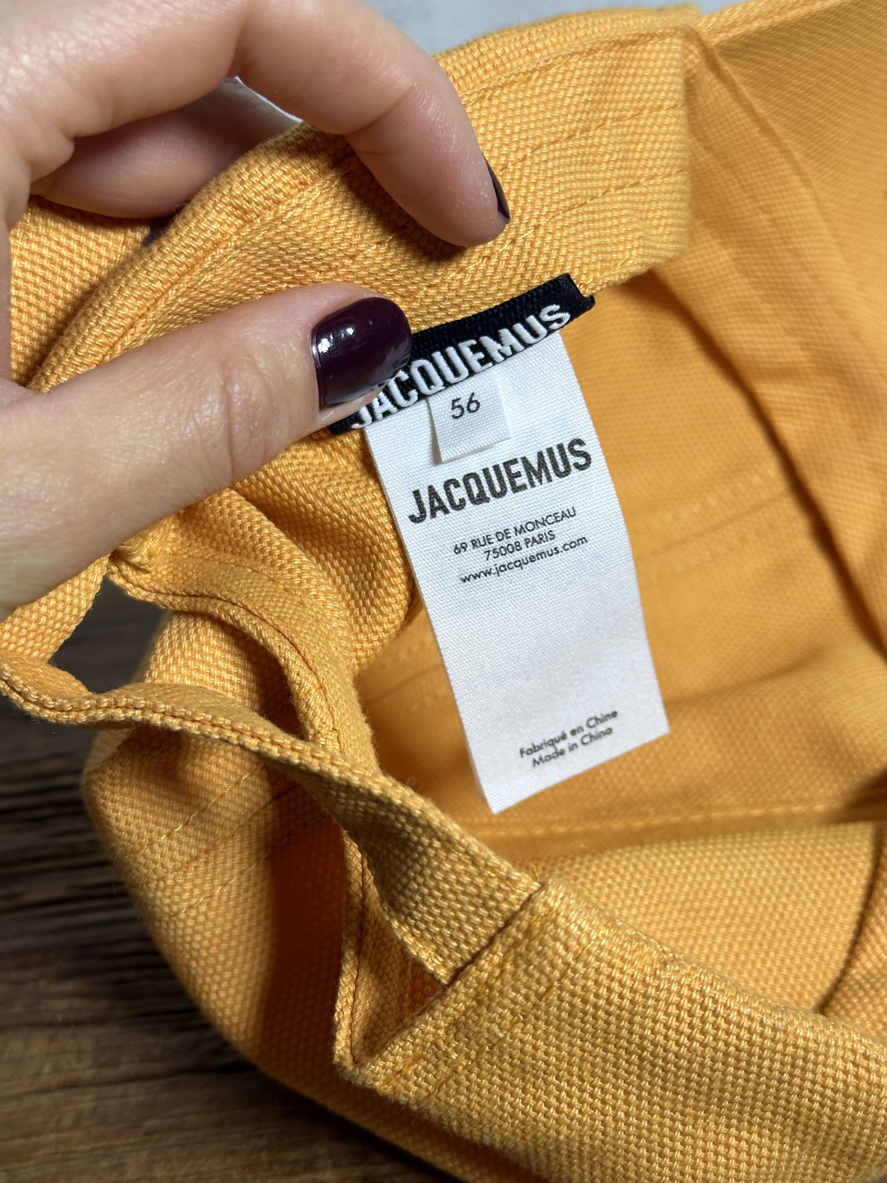 Jacquemus Jaquemus Le Bonnet Embroiedered Logo Cap Size ONE SIZE - 11 Thumbnail