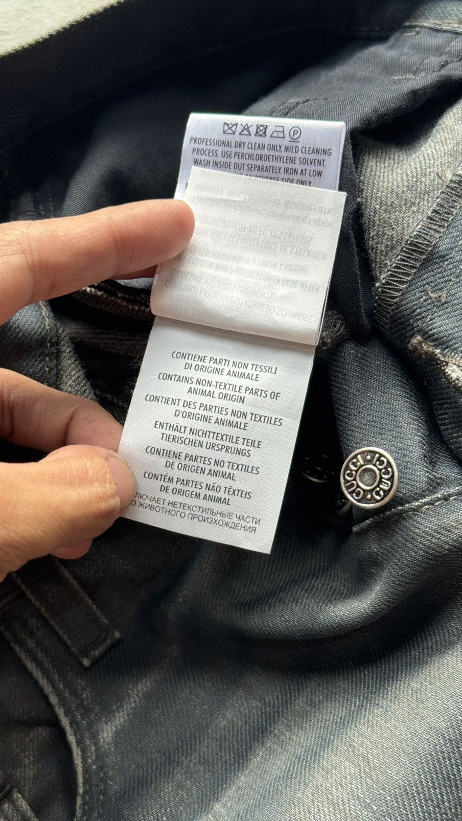 Gucci Gucci | Tomford | Horsebit | Vintage Wash Denim Size US 34 / EU 50 - 20 Thumbnail
