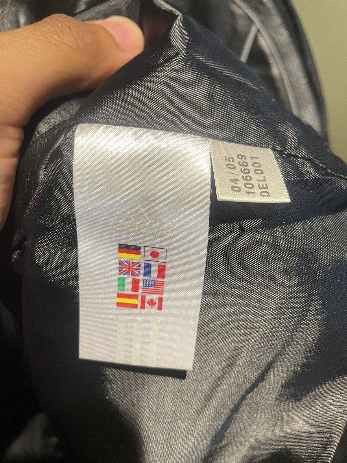 Adidas Adidas Leather Remix Motjacket Size US M / EU 48-50 / 2 - 11 Thumbnail