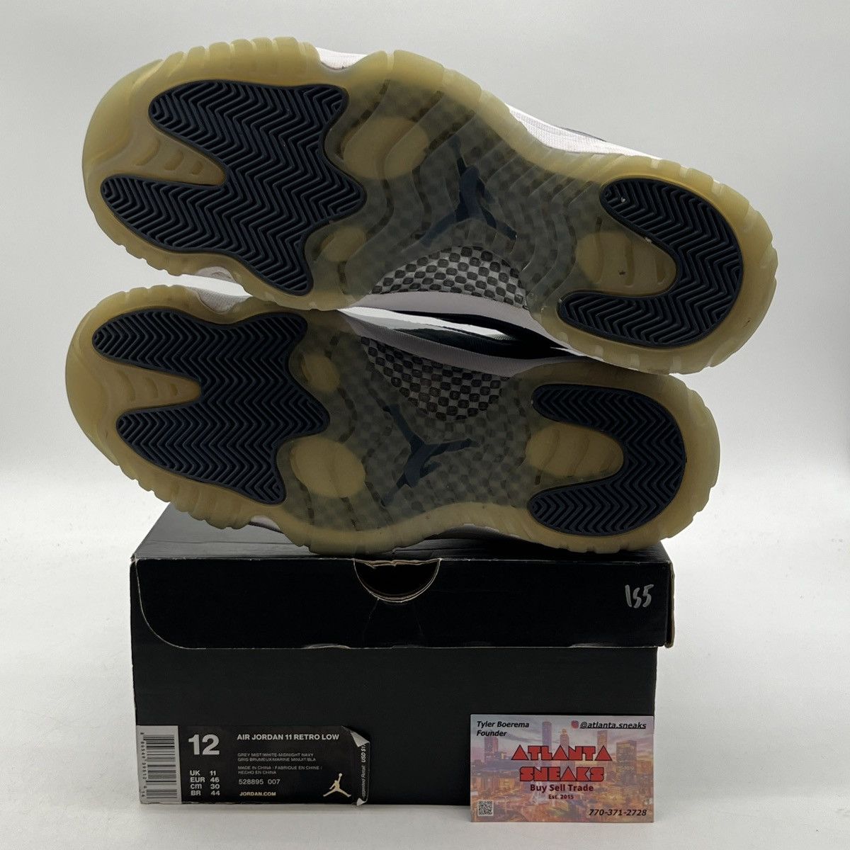 Jordan Brand Air Jordan 11 low Georgetown Size US 12 / EU 45 - 8 Thumbnail