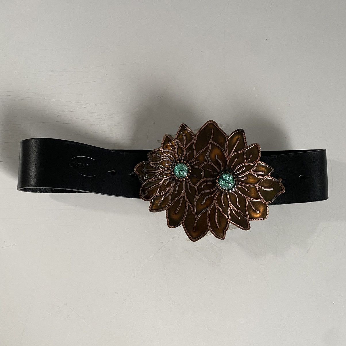 Roberto Cavalli flower belt