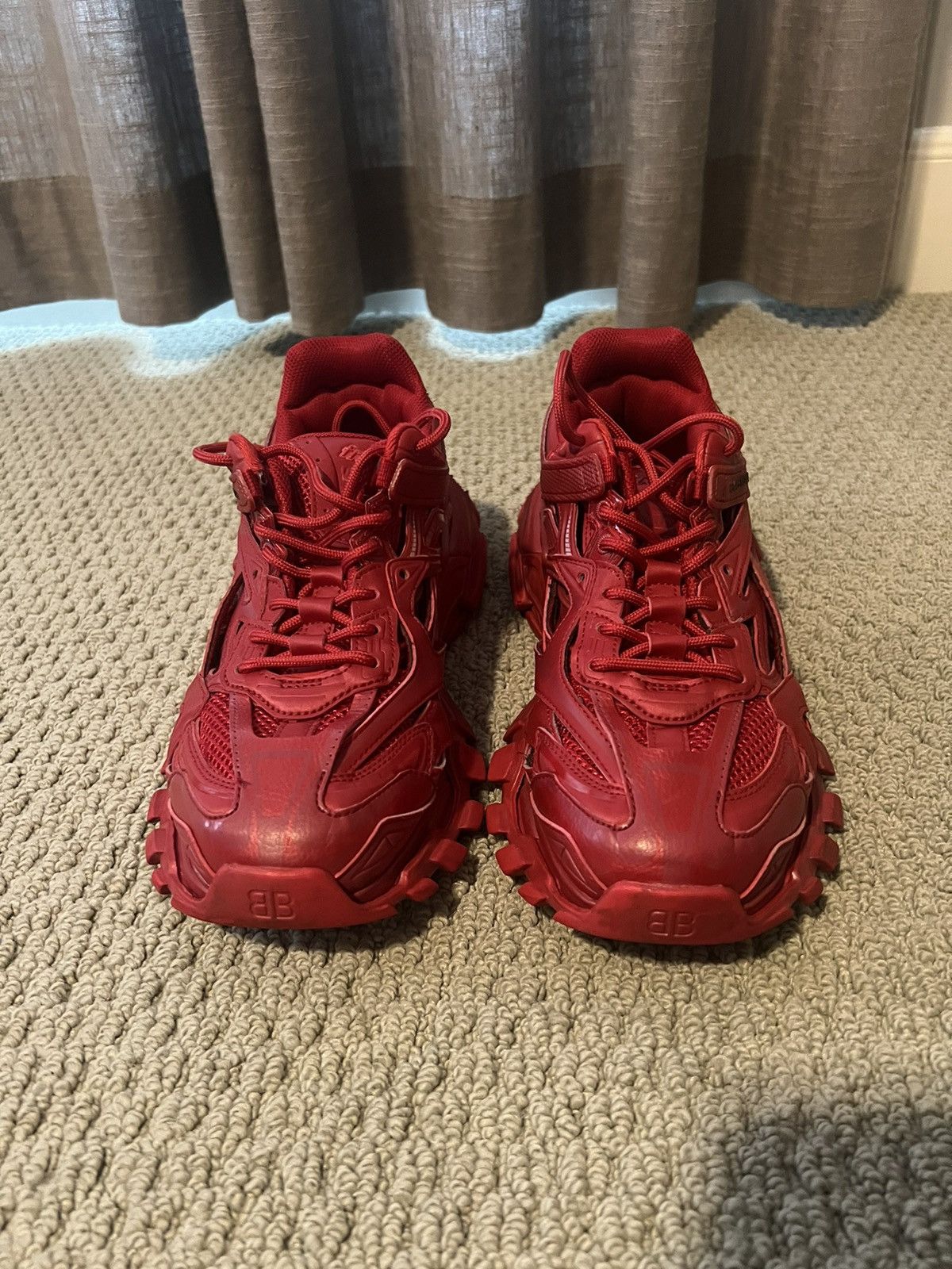 Balenciaga Balenciaga Track 2 Red Size US 9 / EU 42 - 8 Thumbnail