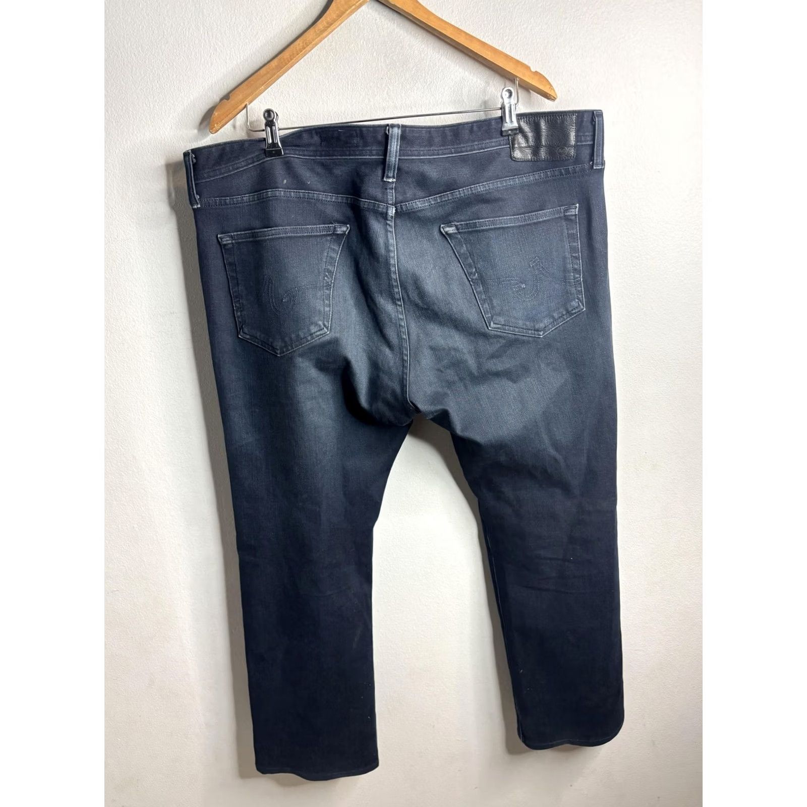 Vintage AG Adriano Goldschmied Jeans Mens 43x35 The Graduate Tailored Leg Stretch Blue Shirt? (No) Size US 43 - 5 Thumbnail