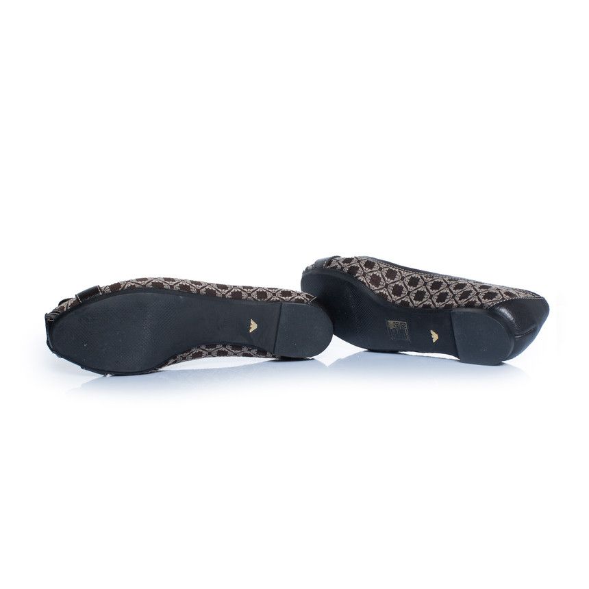 Emporio Armani Emporio armani, woven buckle ballerinas Size US 7.5 / IT 37.5 - 2 Thumbnail