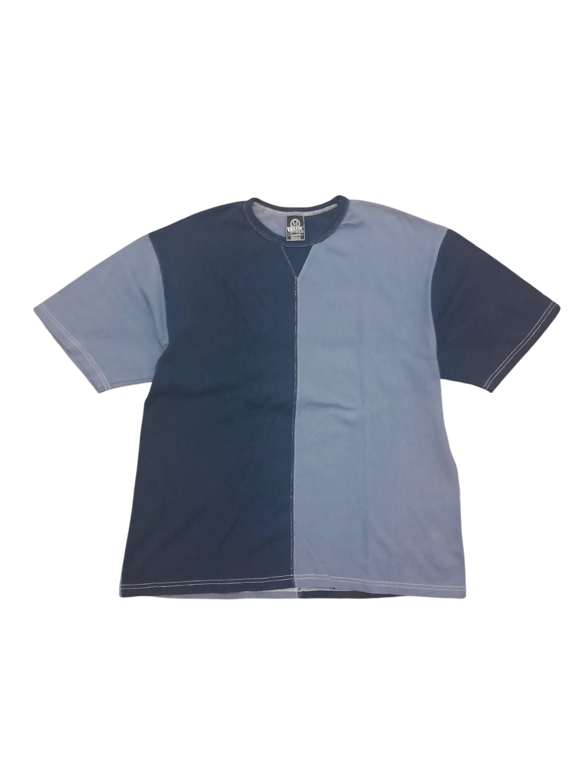 FrizmWORKS Paneled 2 tone tshirt heavy cotton Size US L / EU 52-54 / 3 - 1 Thumbnail