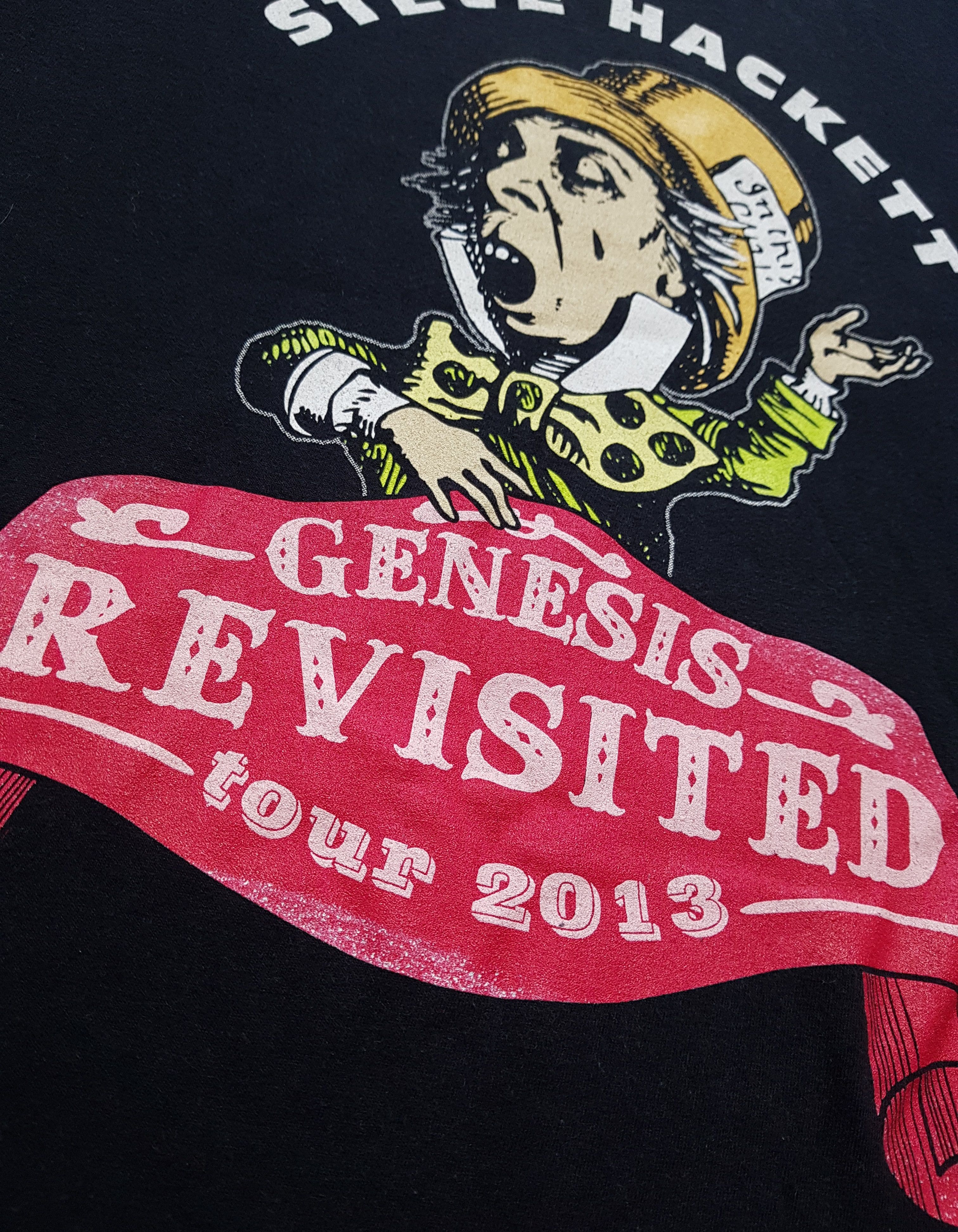 Band Tees Steve Hackett T-Shirt Genesis Extended Tour 2013 Charisma M Size US M / EU 48-50 / 2 - 5 Thumbnail