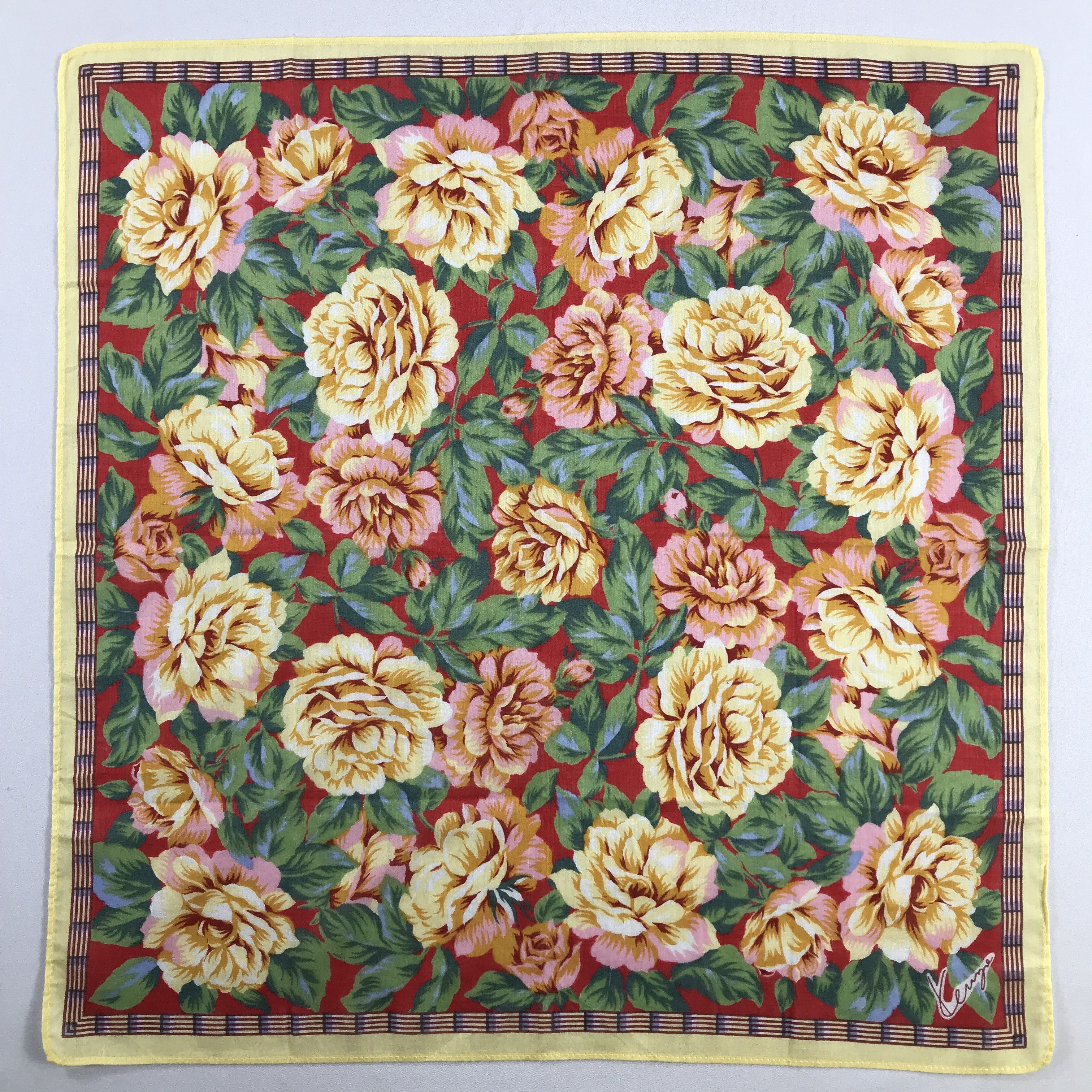 Kenzo Kenzo Handkerchief / Bandana / Neckerchief C526 Size ONE SIZE - 3 Thumbnail