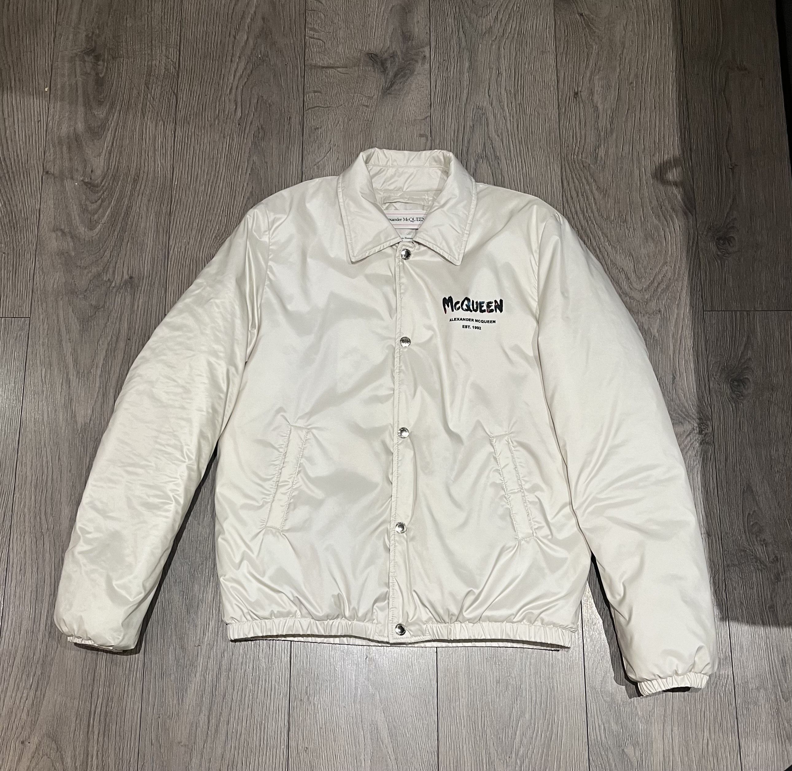 ジャケット Alexander McQueen Jackets White Men's Alexander McQueen Outerwear | Grailed