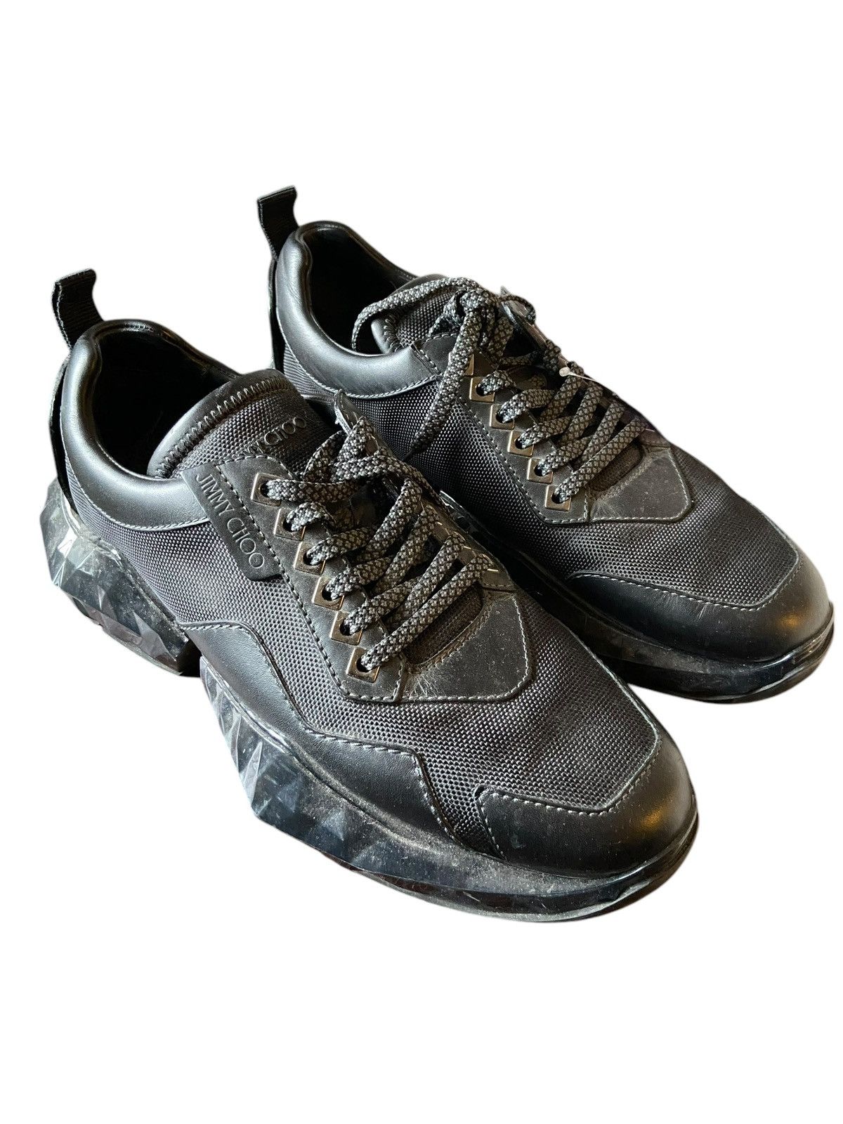Jimmy Choo Jimmy Choo Diamond Sole Sneakers Size US 10.5 / EU 43-44 - 1 Thumbnail