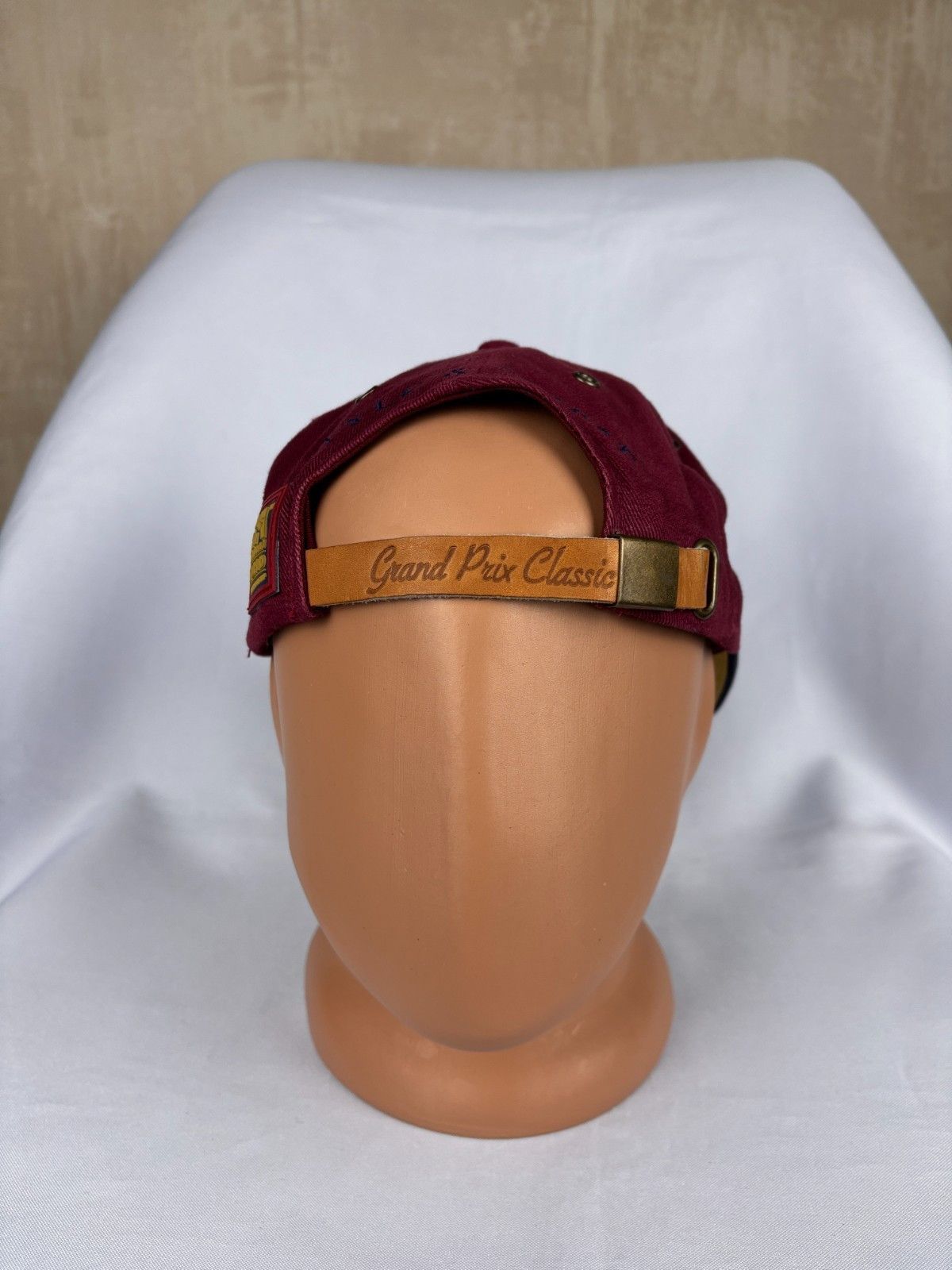 Formula 1 VTG Formula 1 Grand Prix Classic Leather Strap 80s Cap Size ONE SIZE - 7 Thumbnail