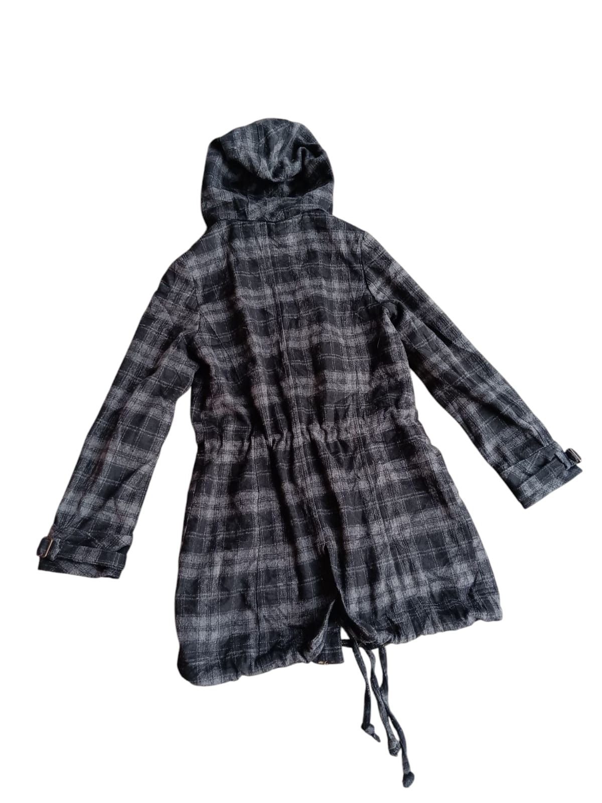 Japanese Brand × Seditionaries Sorridere fur hoodie tartan wool parka jacket Size M / US 6-8 / IT 42-44 - 8 Thumbnail
