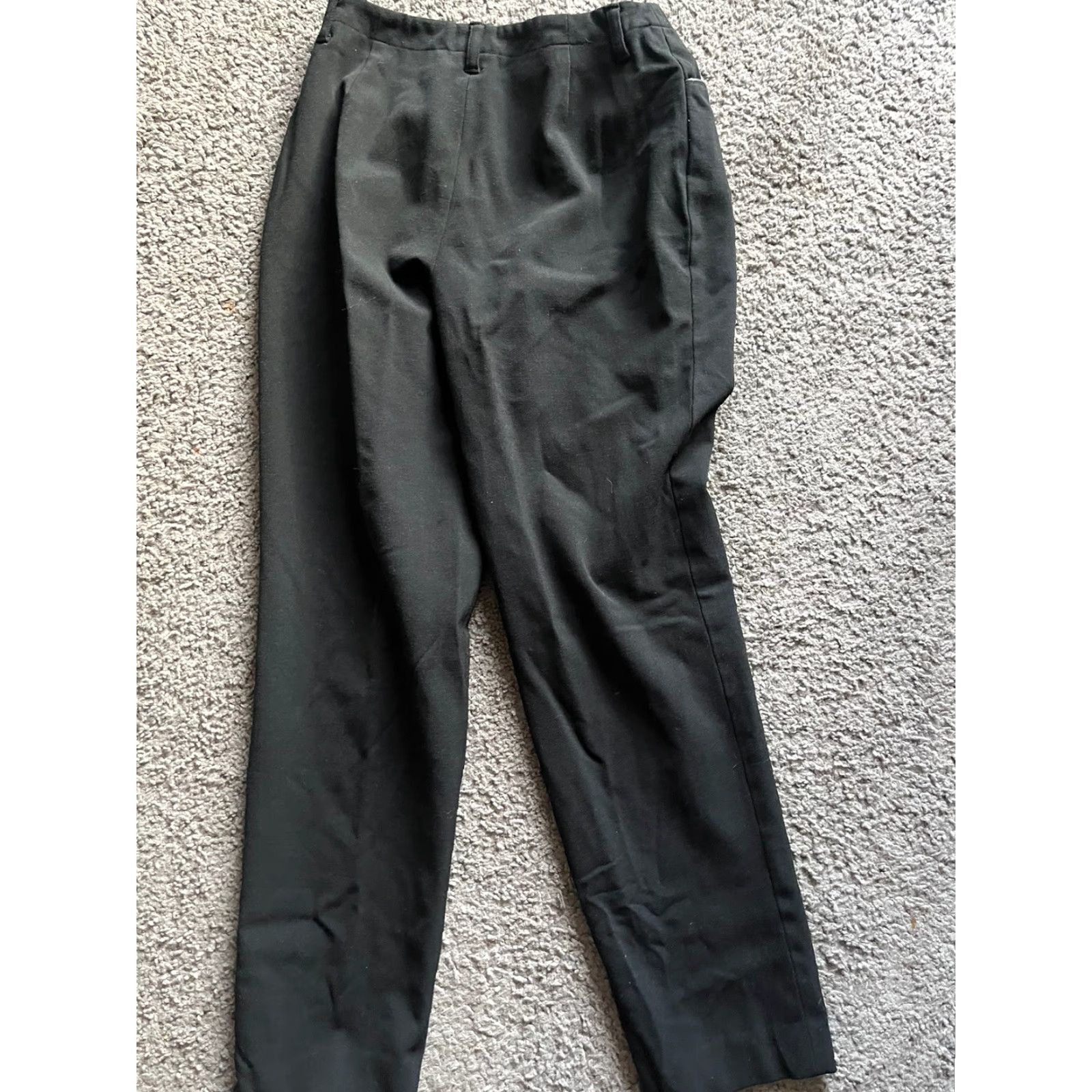 Ralph Lauren Lauren Ralph Lauren Pants Adult Size 12 Black Tapered Side Zip Stretch Womens Size 34" / US 12 / IT 48 - 3 Thumbnail