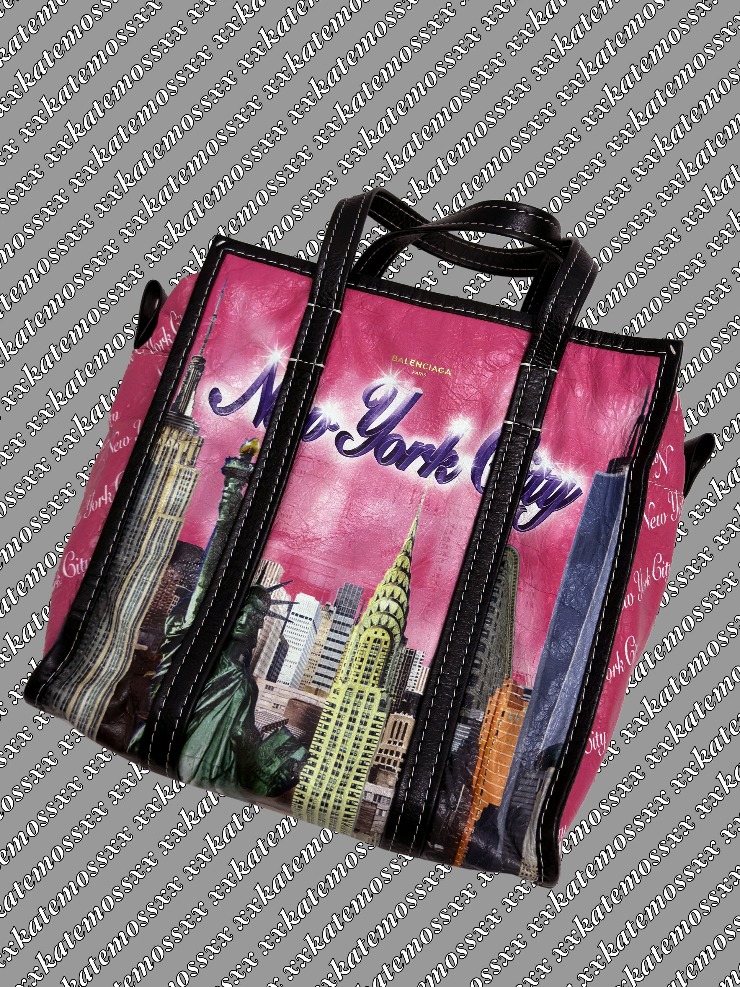 Balenciaga Balenciaga multicoloured New York bazar shopper tote bag Size ONE SIZE - 1 Thumbnail