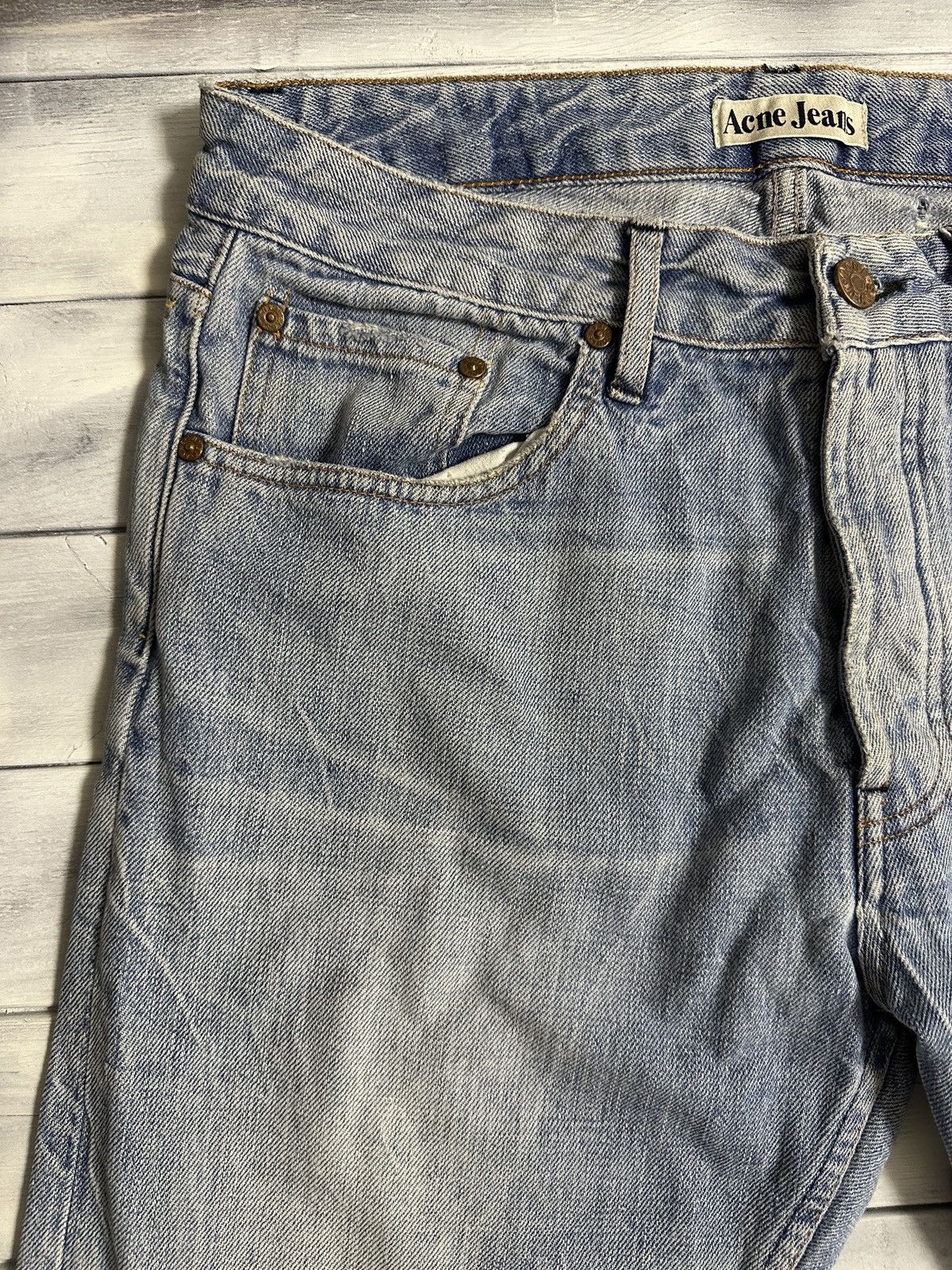 Acne Studios Rare Vintage Denim Pants Acne Jeans Size 29/34. Size US 29 - 2 Thumbnail