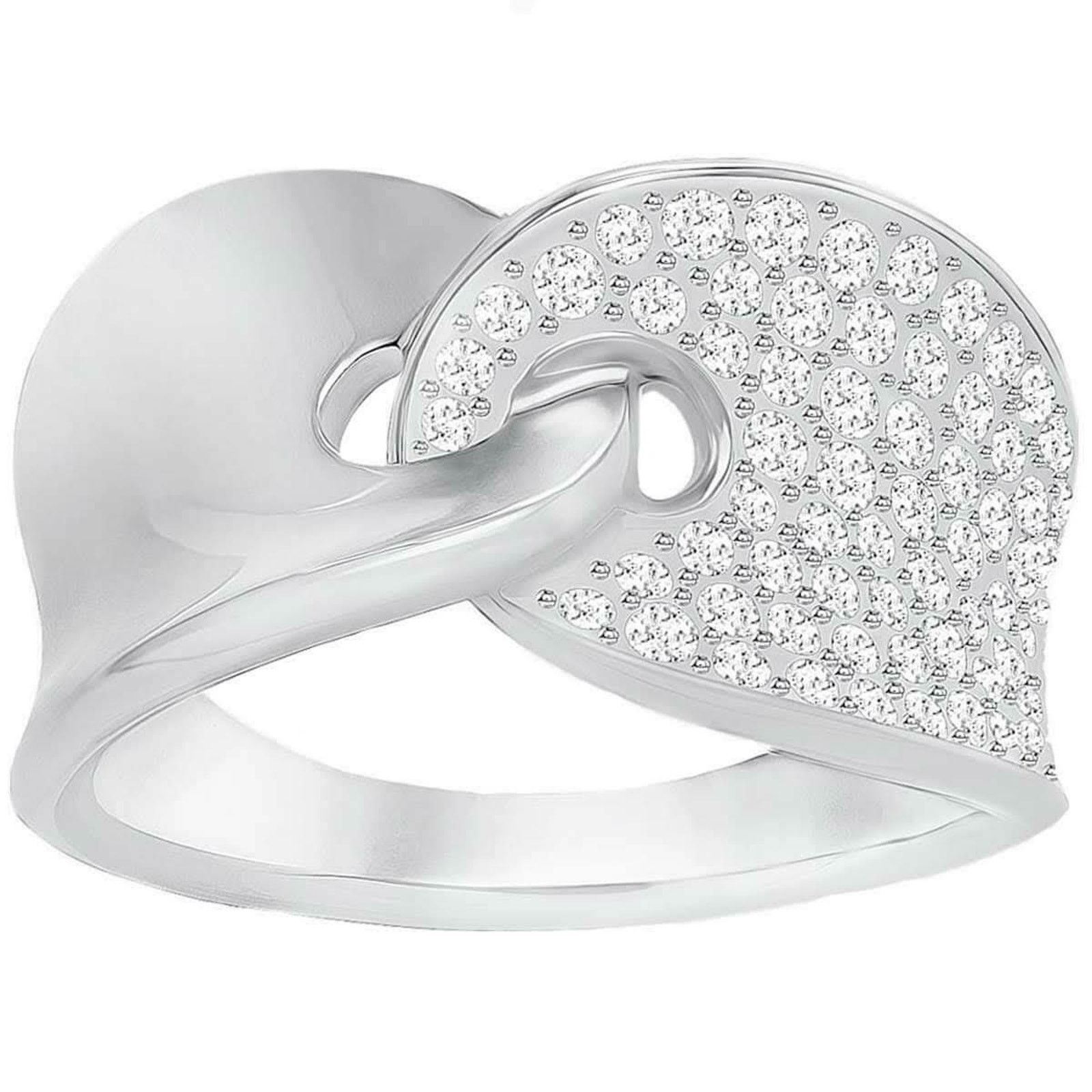 Swarovski Swarovski Guardian Ladies pave set round-cut Ring 5 Size ONE SIZE - 3 Thumbnail