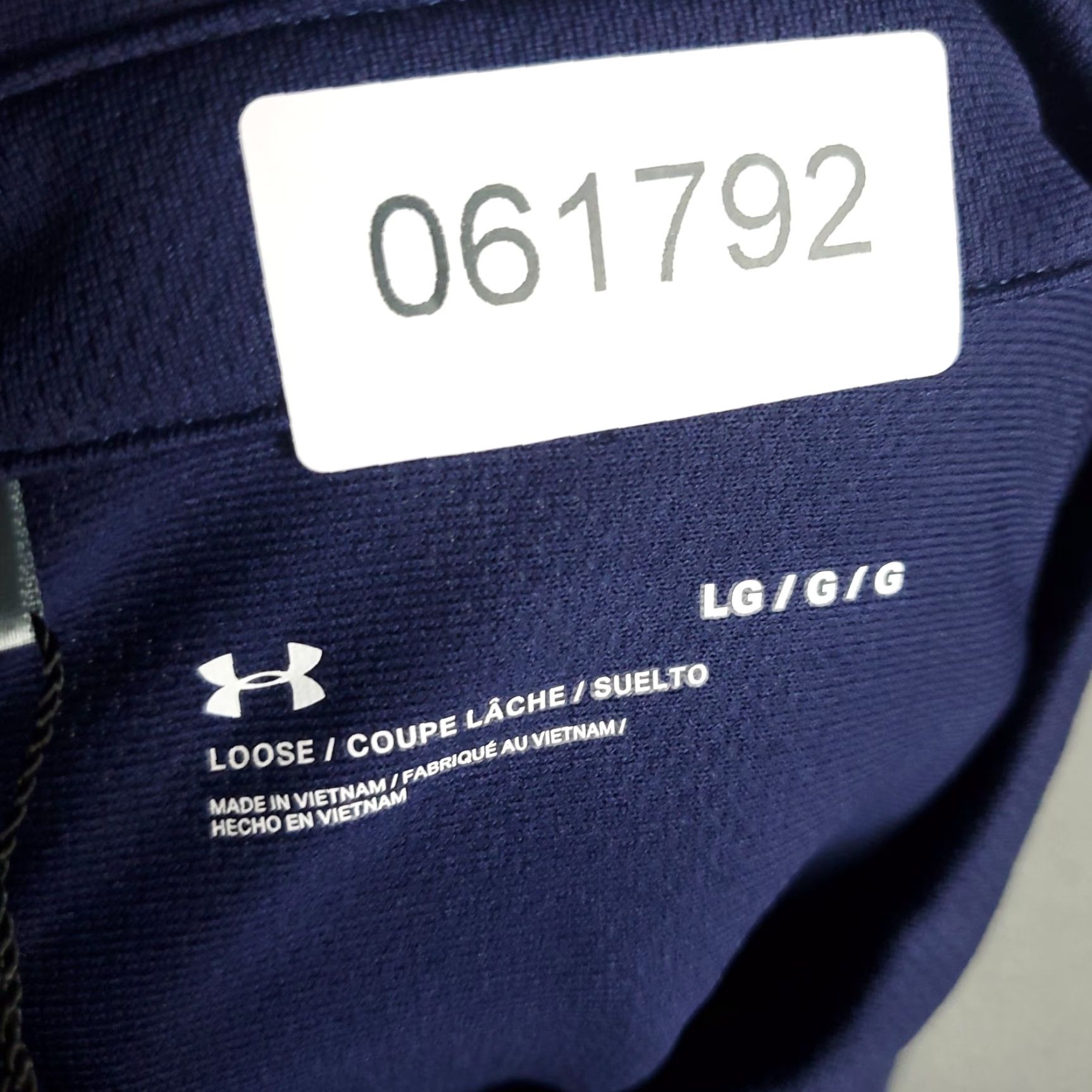 Under Armour Under Armour Polo Shirt Mens Size Large Navy Blue Golf Casual Short Sleeve Size US L / EU 52-54 / 3 - 6 Thumbnail