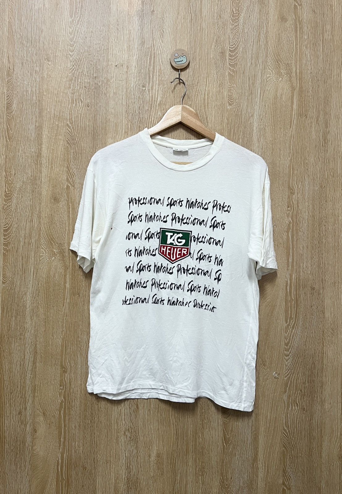 Tag Heuer × Vintage Vtg Tag Heuer Ayrton Senna Shirt Rare Size US M / EU 48-50 / 2 - 1 Thumbnail