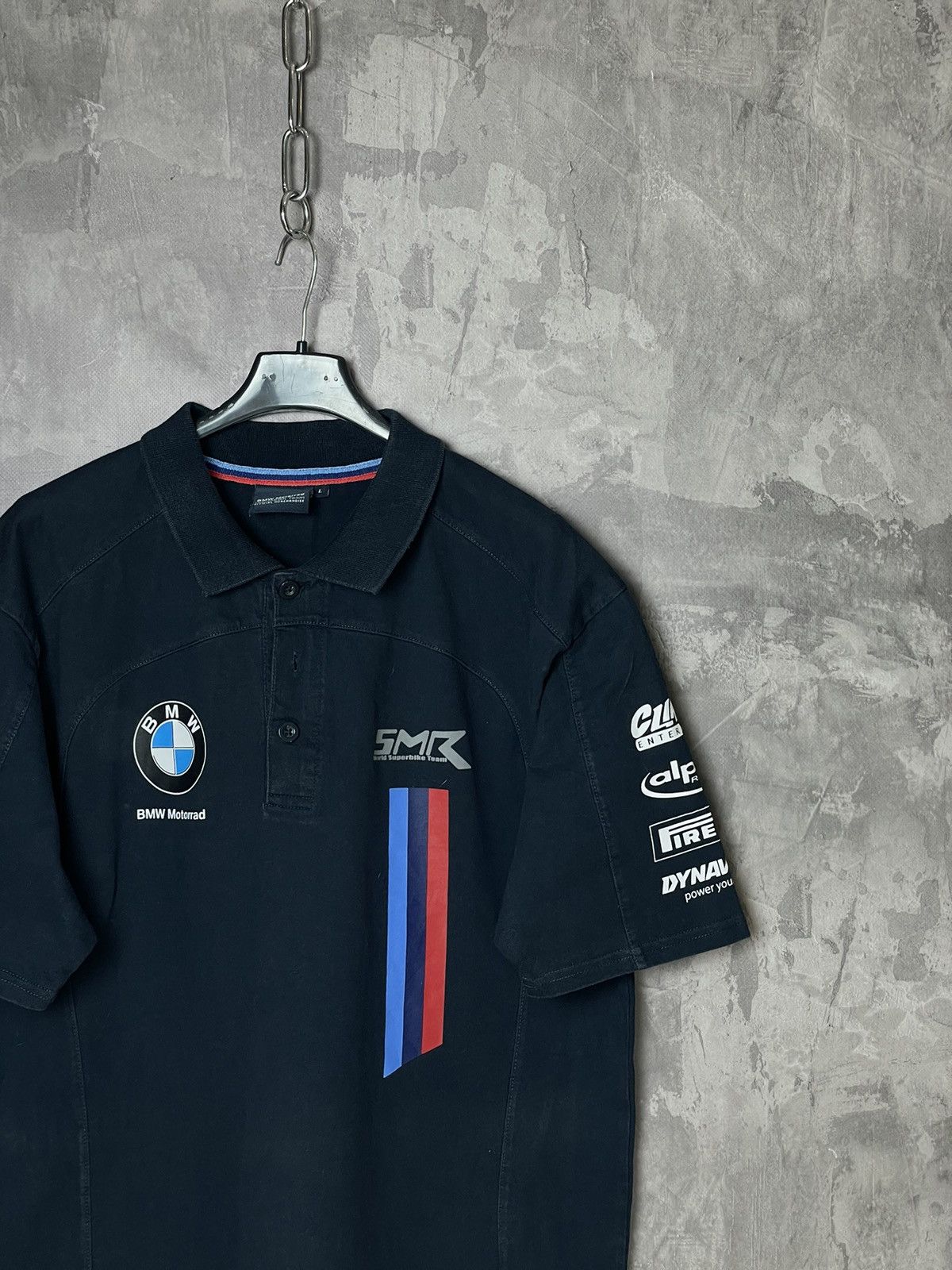 BMW × Vintage Vintage Racing BMW Tyco T-Shirt Polo Formula Uno Size US L / EU 52-54 / 3 - 4 Thumbnail