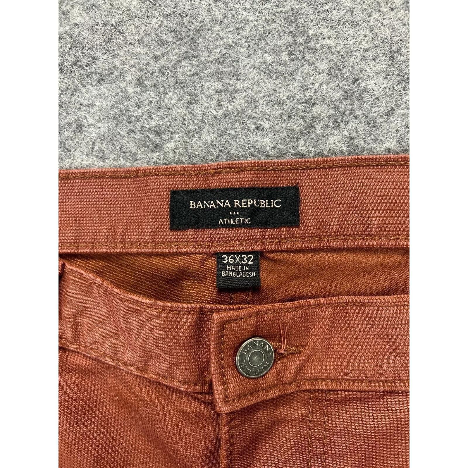 Banana Republic Banana Republic Jeans Men's Mocha Brown Corded 38x31 Actual Size US 36 / EU 52 - 3 Thumbnail