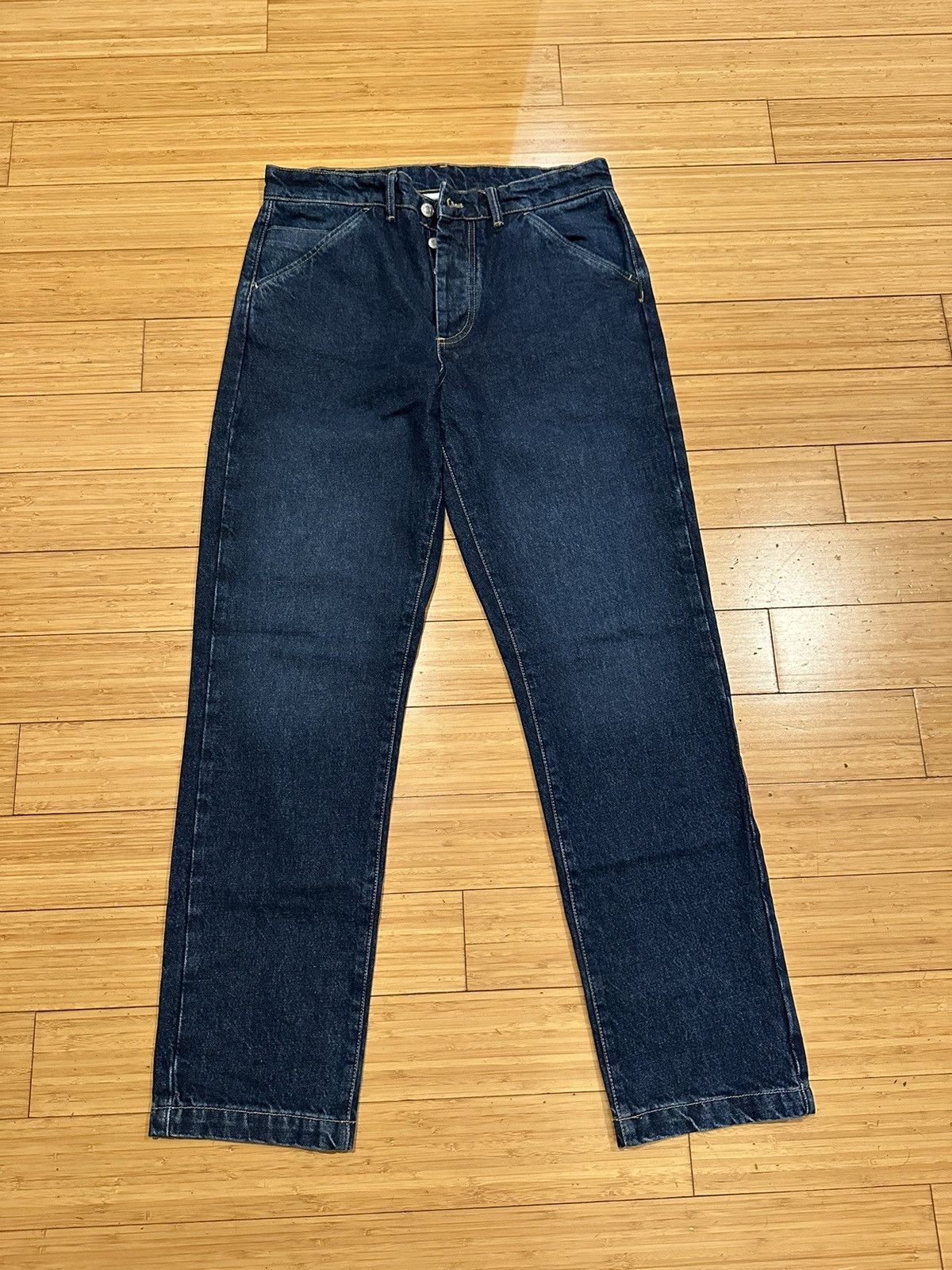 Zara Zara Men’s Relaxed Jeans Navy Size 31 Size US 31 - 1 Thumbnail