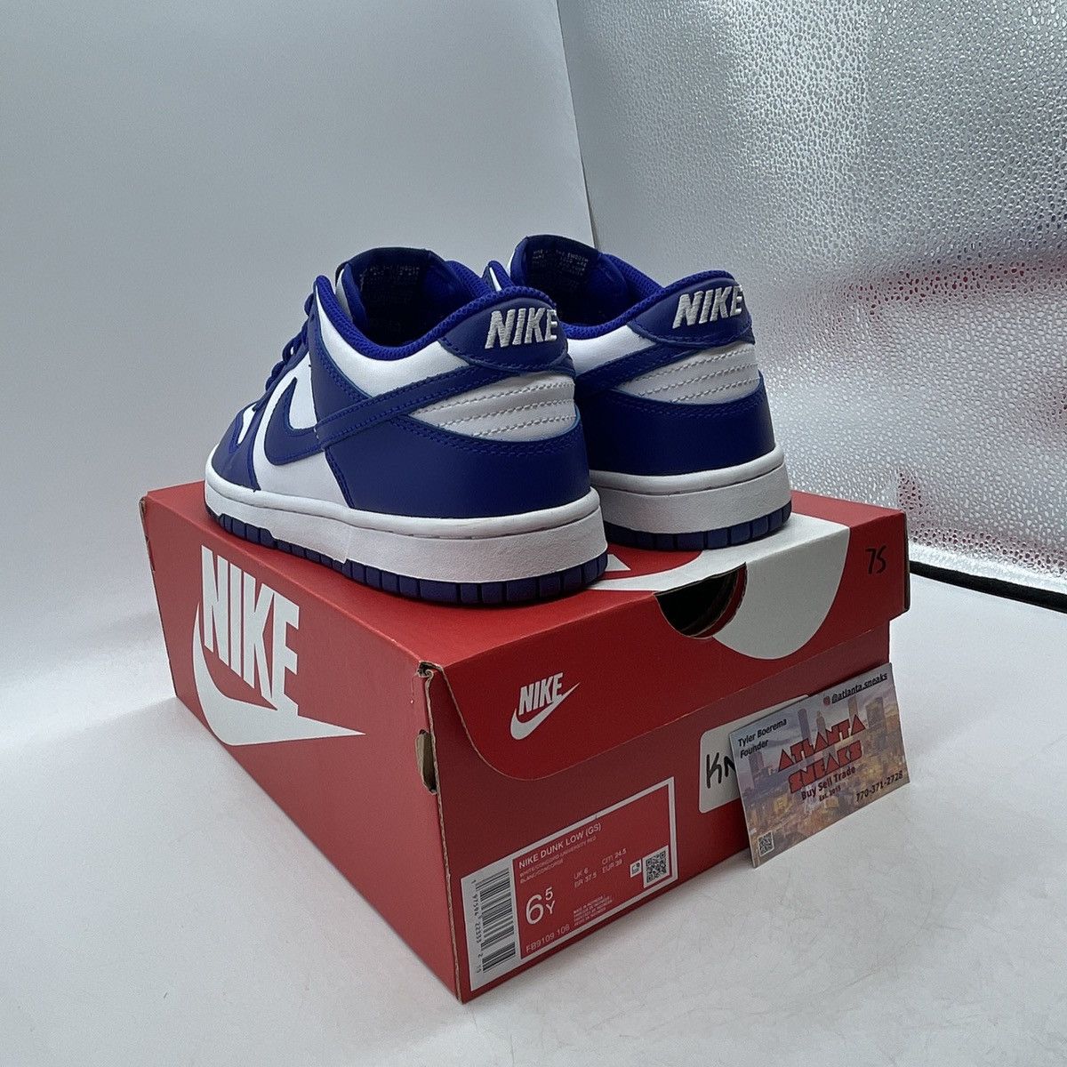 Nike Dunk low concord Size US 6.5 / EU 39-40 - 4 Thumbnail