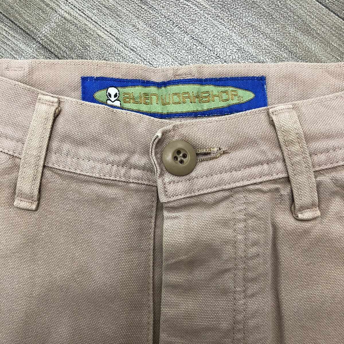 Alien Workshop × Hook-Ups Y2K Alien Workshop Skateboarding Carpenter Baggy Pants Size US 32 / EU 48 - 11 Thumbnail