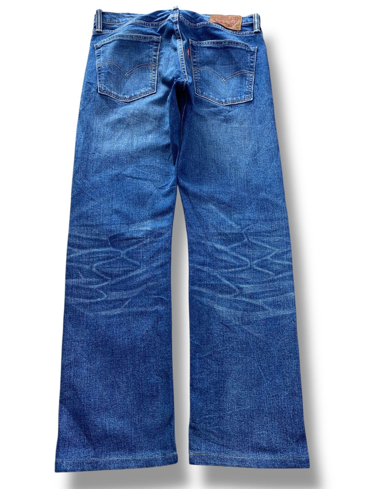 Levi's Levi’s Faded Blue Wash Whiskered Style Skinny Jeans Size US 32 / EU 48 - 3 Thumbnail