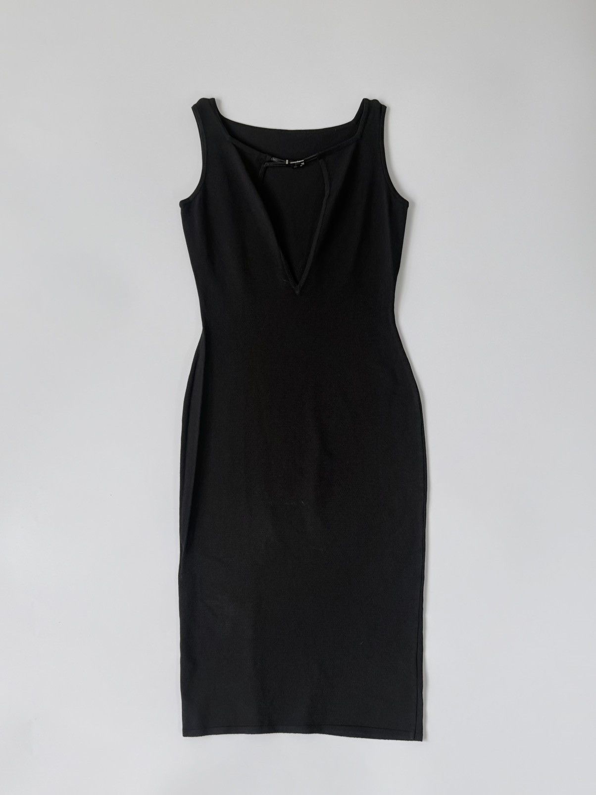 Gucci Gucci by Tom Ford 1998 Black Bodycon Dress Size S / US 4 / IT 40 - 1 Thumbnail