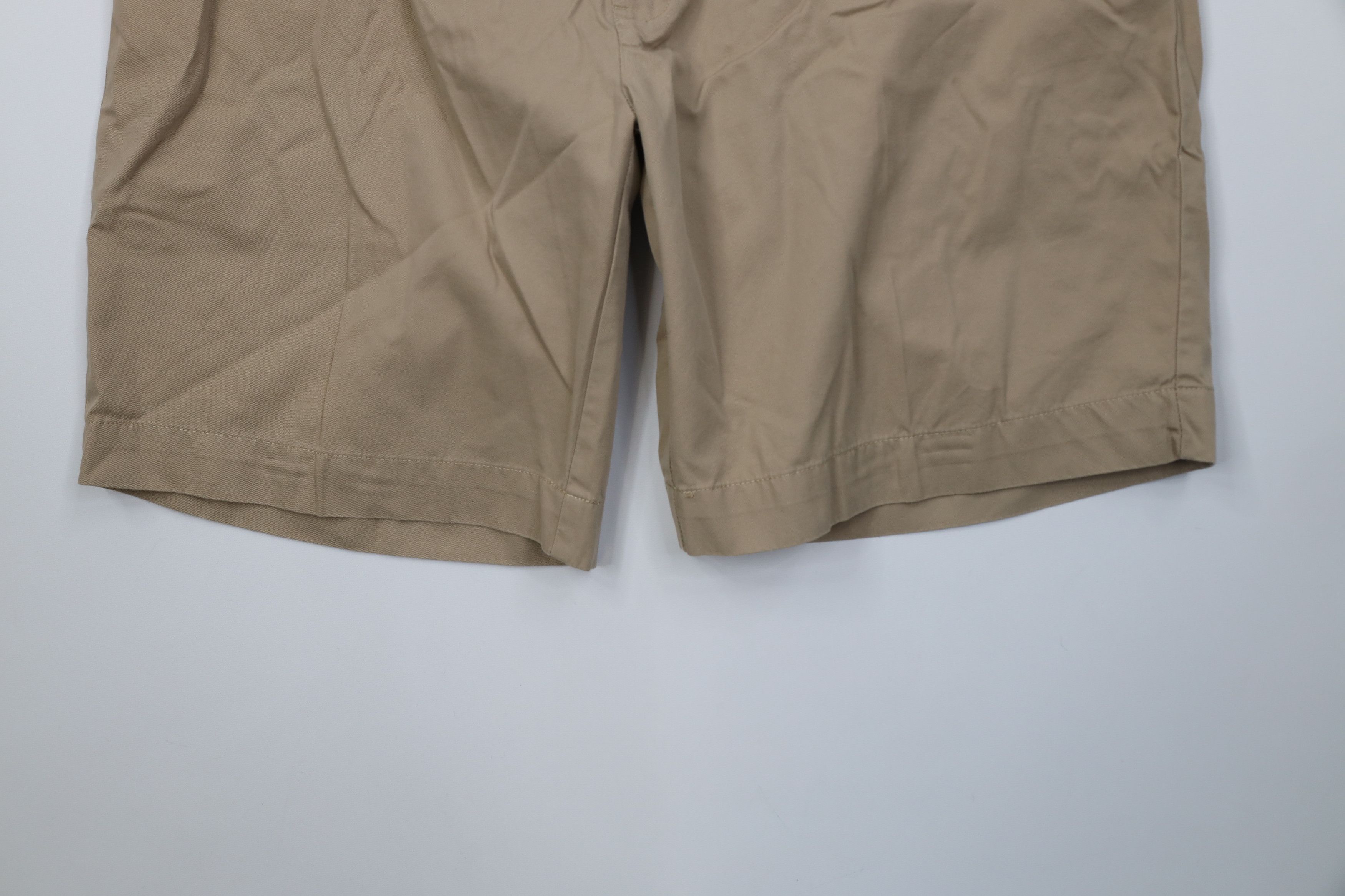 Ralph Lauren Vintage 90s Ralph Lauren Golf Golfing Shorts Beige Cotton Size US 36 / EU 52 - 4 Thumbnail