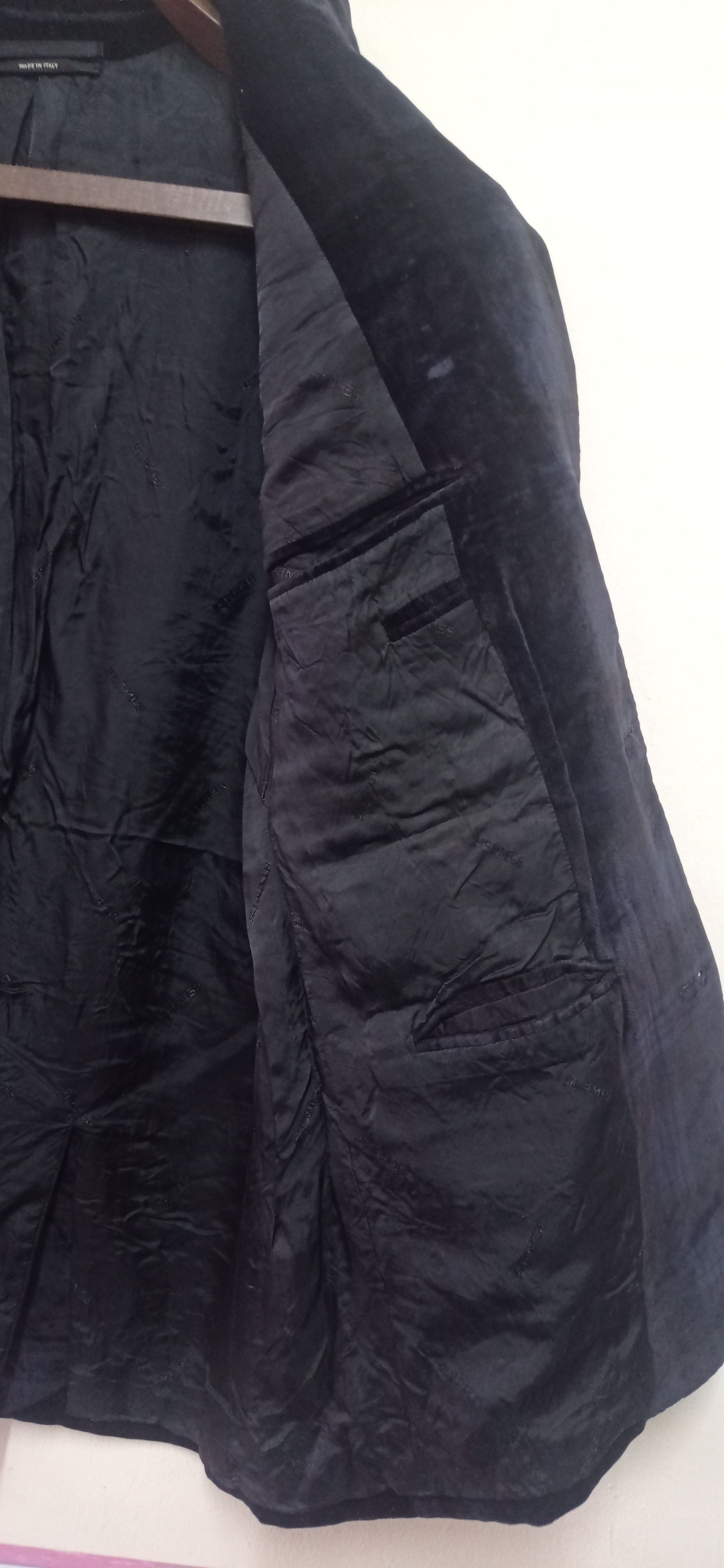 Hermes Vintage Hermes Velvet Jacket Size US S / EU 44-46 / 1 - 2 Thumbnail