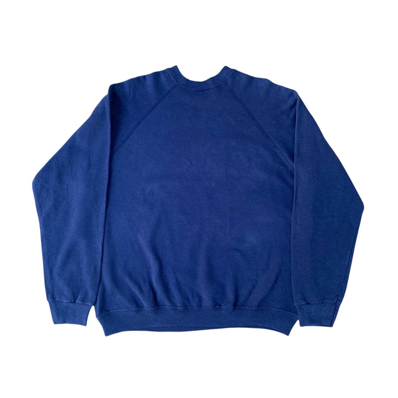 Vintage VINTAGE 80S VIRGINA UNIVERSITY CREWNECK FADED BLUE Size US XL / EU 56 / 4 - 8 Thumbnail