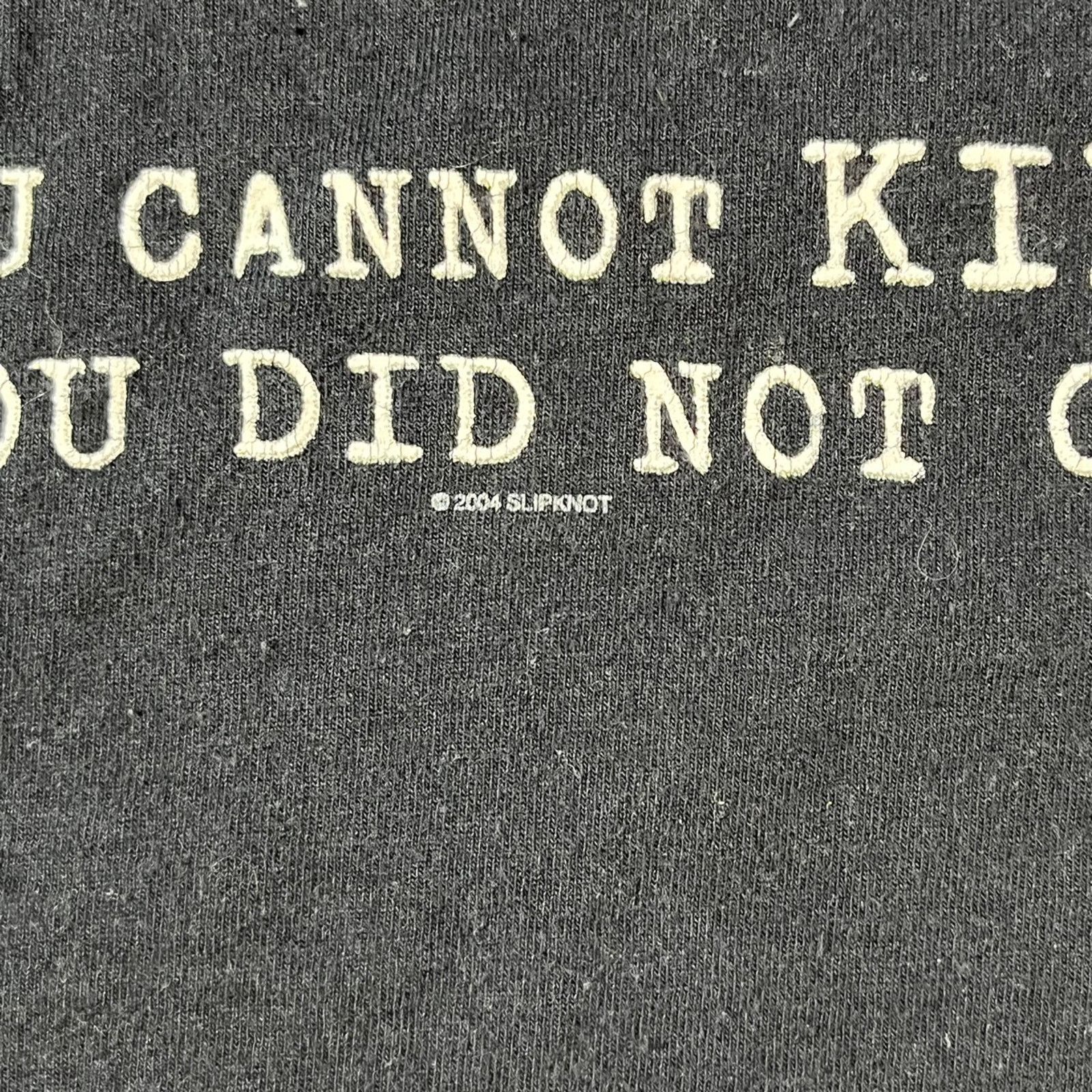 Band Tees × Vintage 2004 Slipknot We Won’t Die Graphic Band Tshirt Medium Size US M / EU 48-50 / 2 - 8 Thumbnail