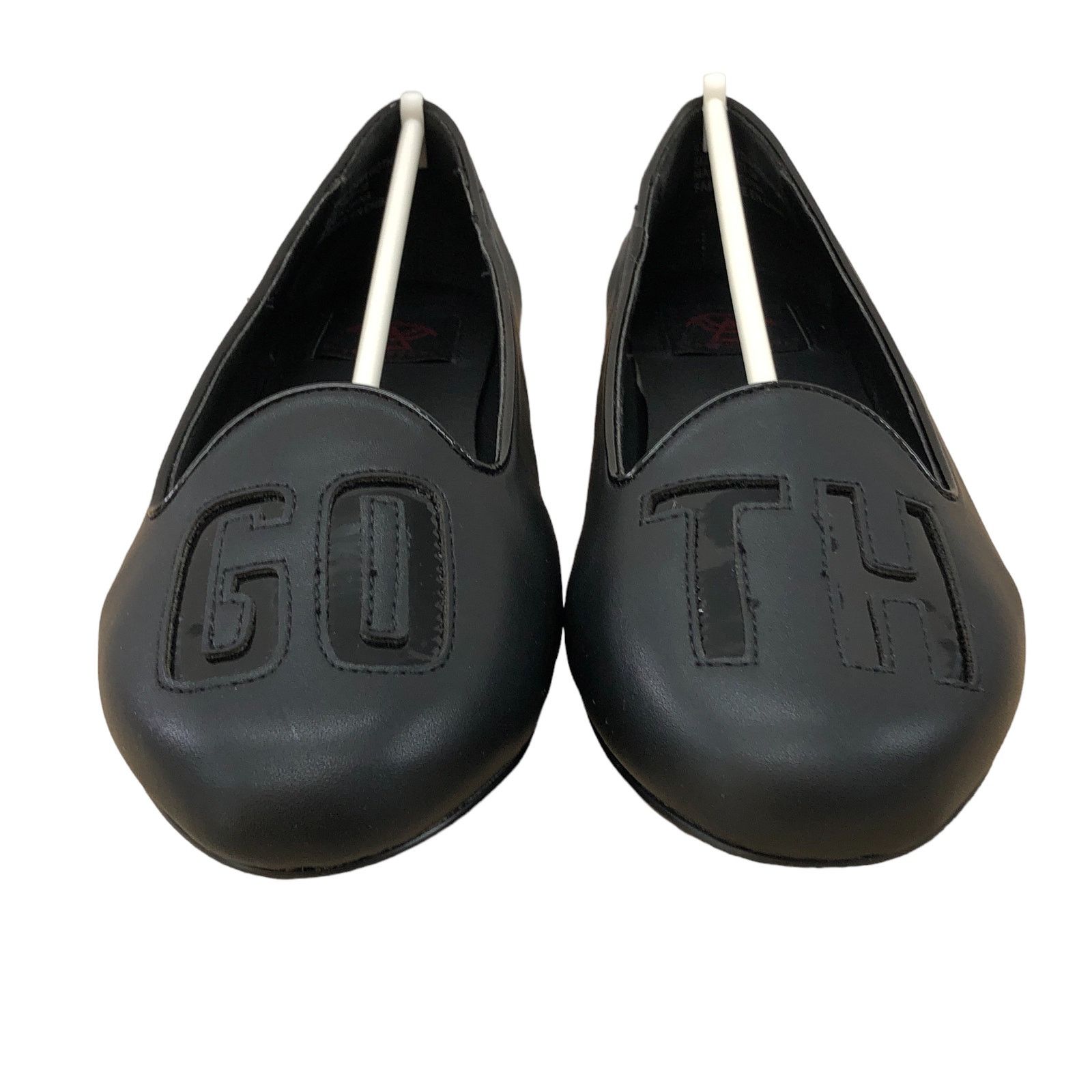 Other Strange Cvlt Womens Size 7 Lydia Goth Flat Black Loafer NEW Size US 7 / IT 37 - 7 Thumbnail