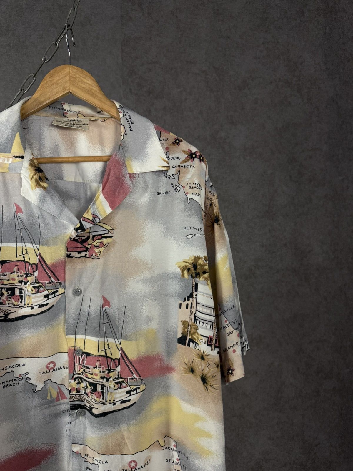Vintage Art crazy hawaiian vintage shirt Size US XL / EU 56 / 4 - 2 Thumbnail