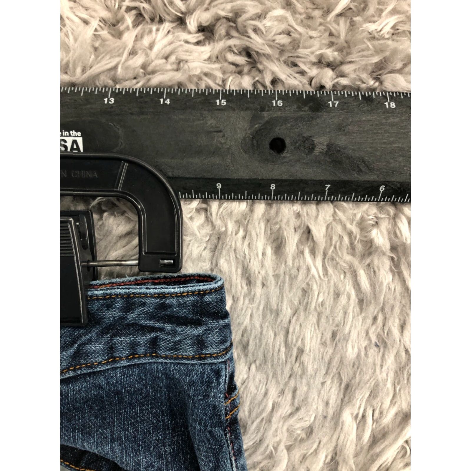 Vintage Columbia Jeans Flat Wash Blue 8 Womens Medium Straight 5-Pocket Denim Hip Belt Loops Regular Rise Mid Vintage No Size 30" / US 8 / IT 44 - 2 Thumbnail
